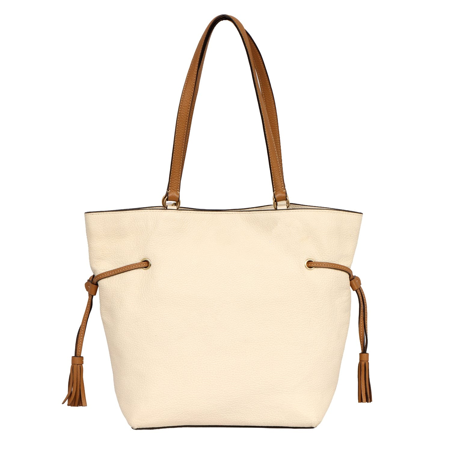 COACH ANDY DEBOSSED HORSE AND CARRIAGE LOGO TOTE BAG