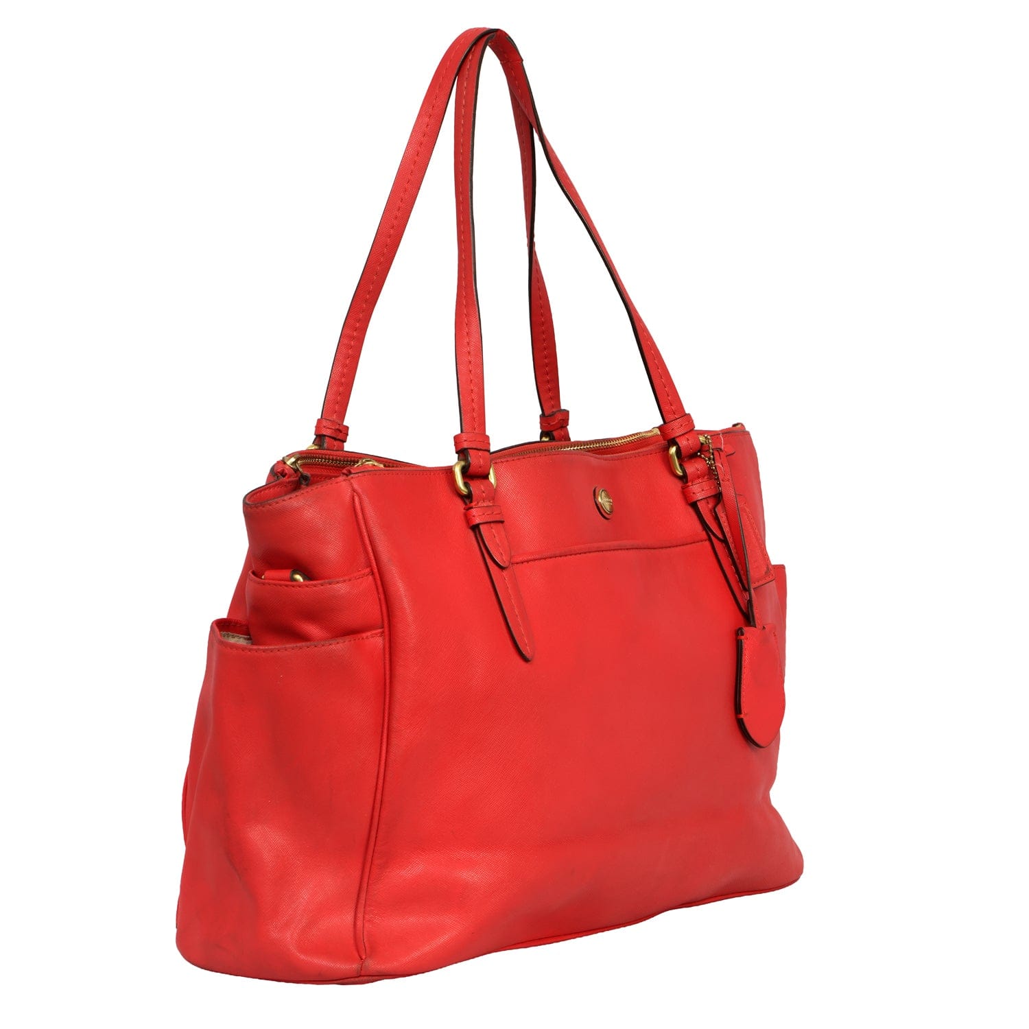 COACH PEYTON SAFFIANO LEATHER MULTIFUNCTION TOTE BAG