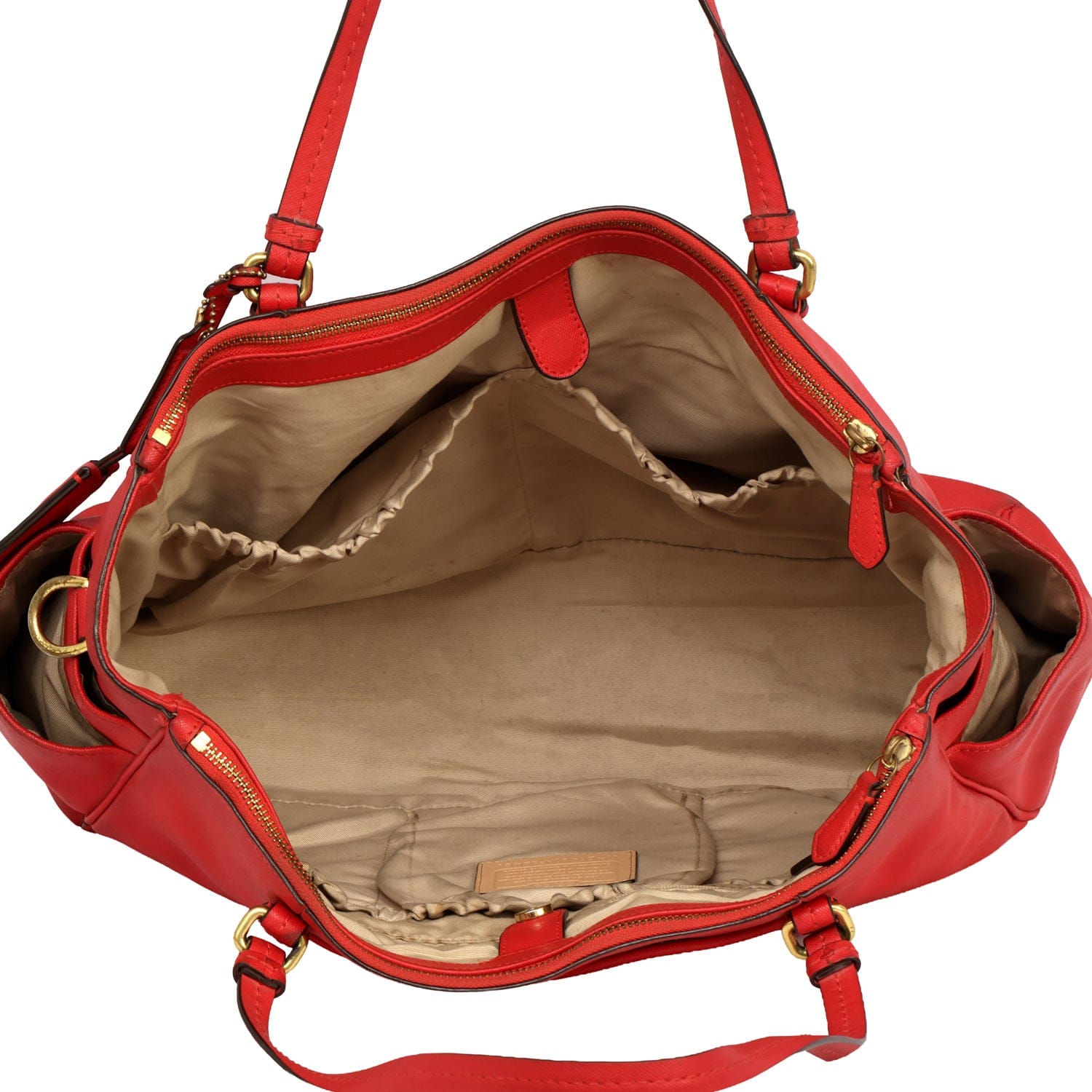 COACH PEYTON SAFFIANO LEATHER MULTIFUNCTION TOTE BAG