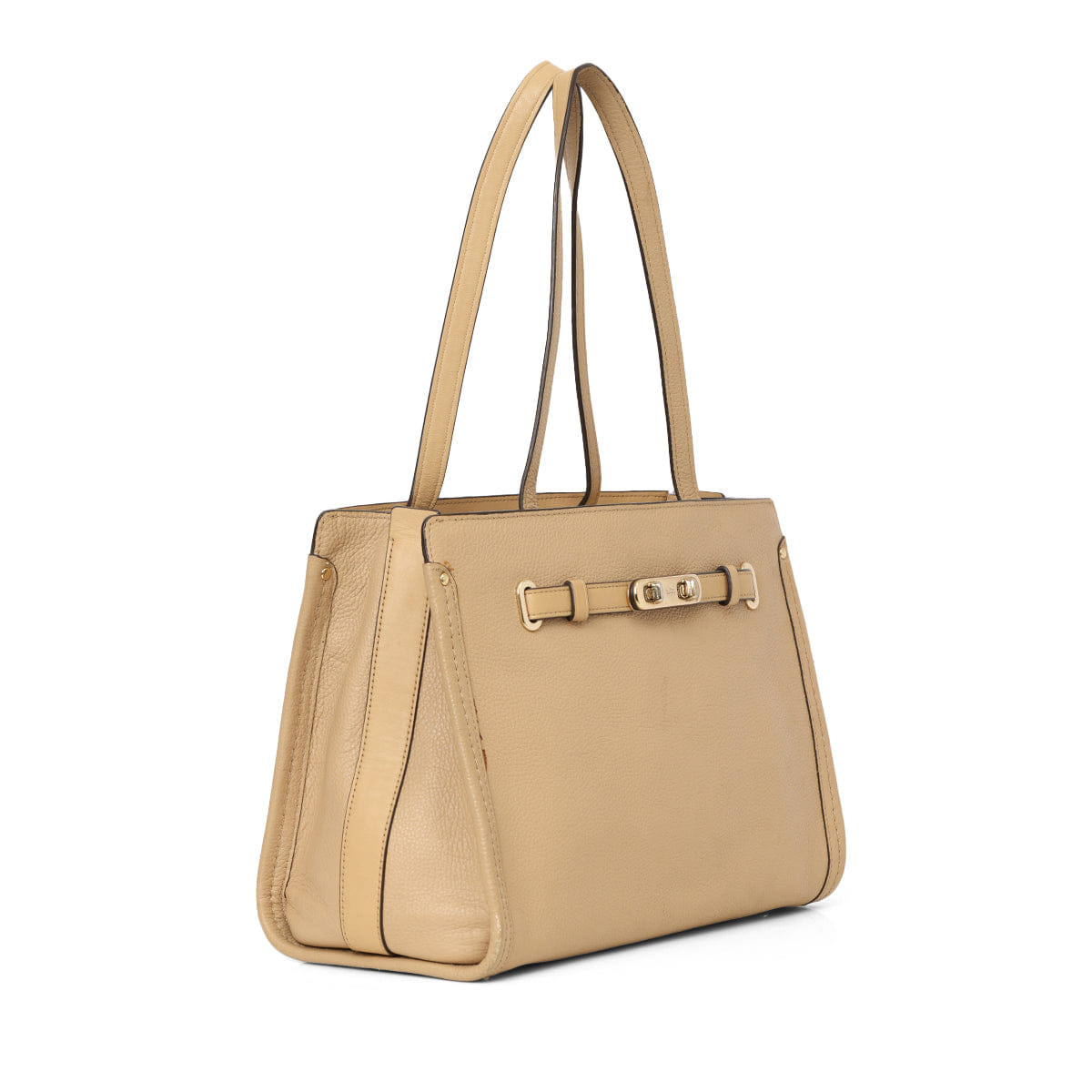 Coach Swagger Leather Tote Bag