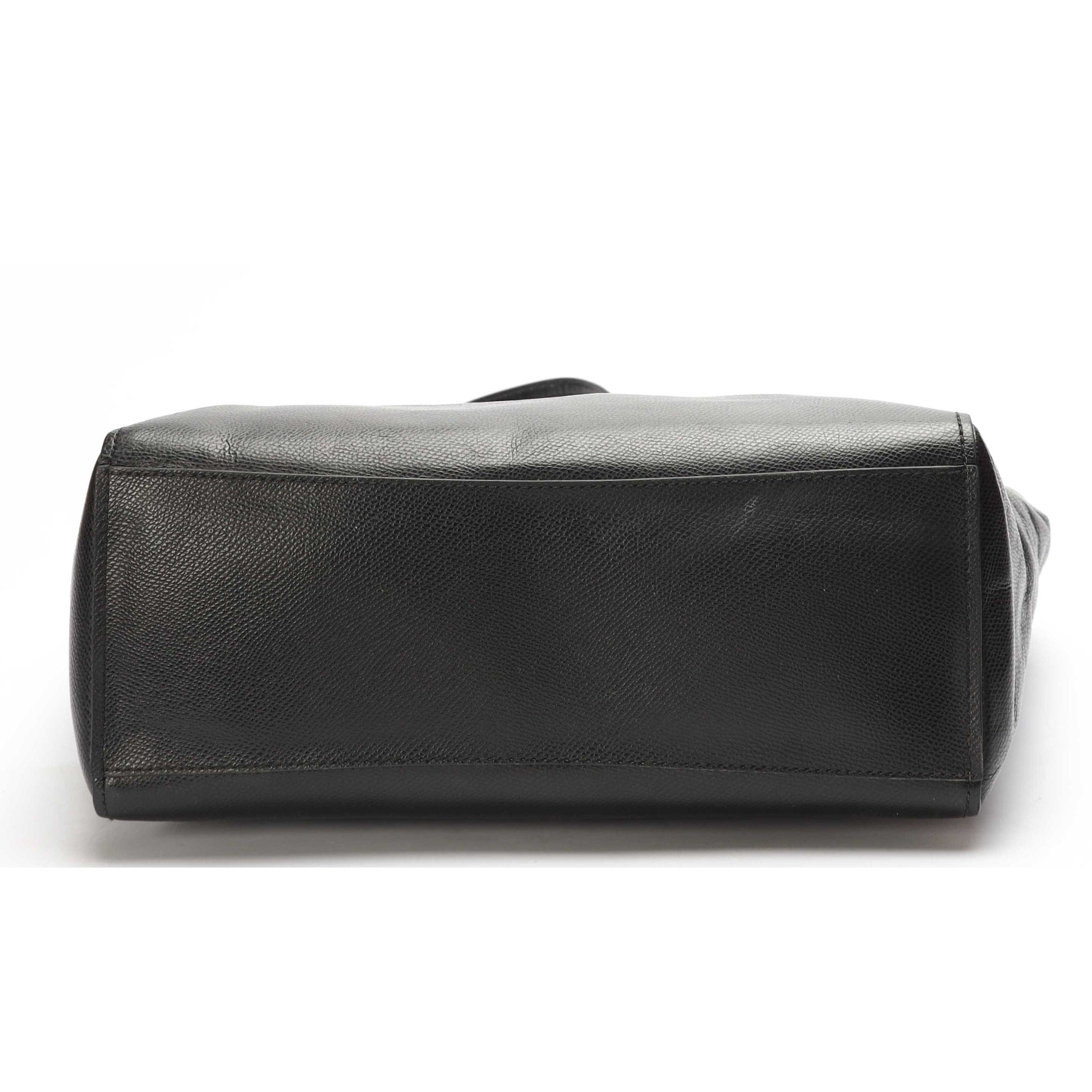Coach Black Turnlock Tote