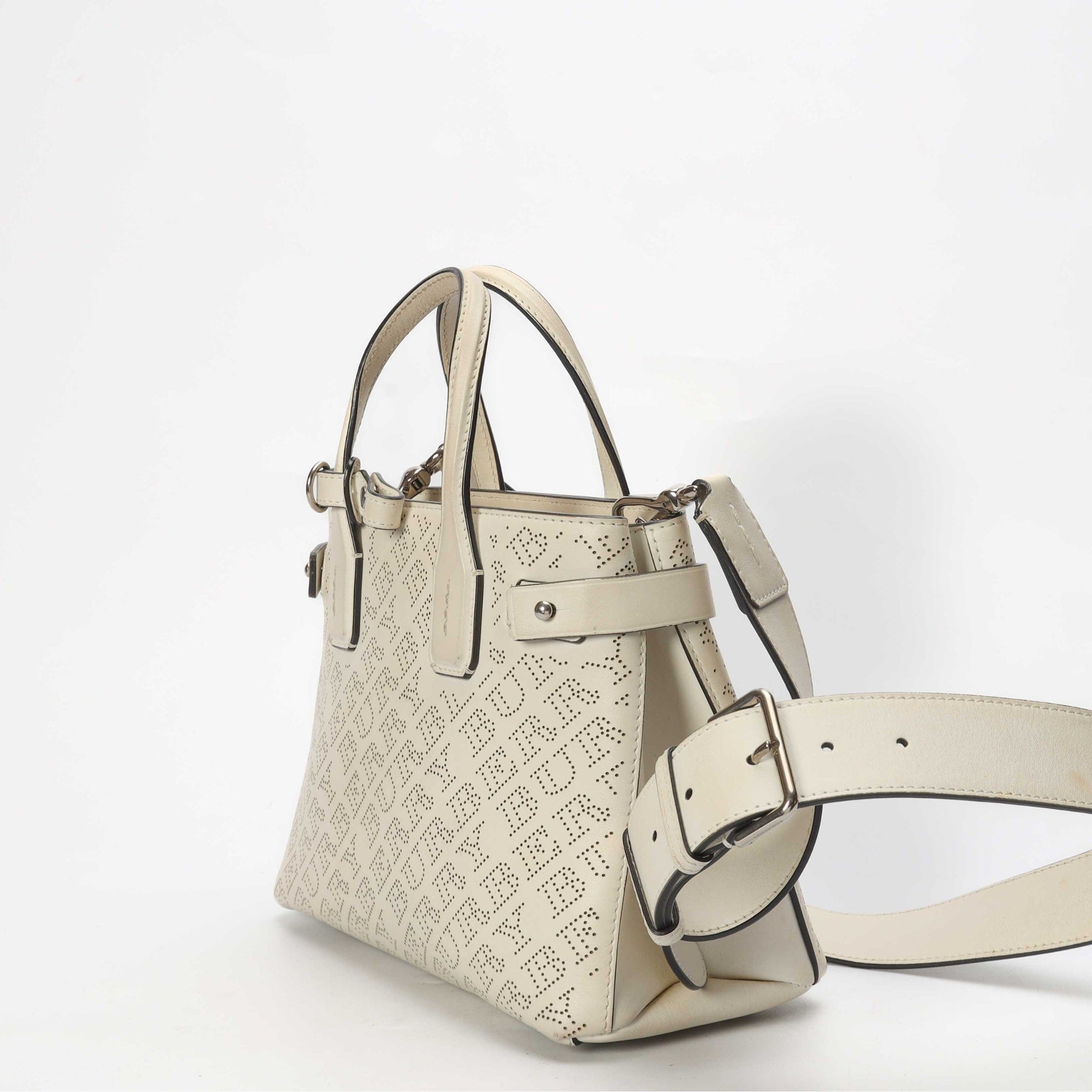 Burberry Perforated Banner Tote