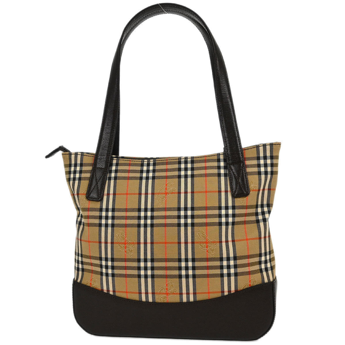 Burberry Beige House Check Tote Handbag