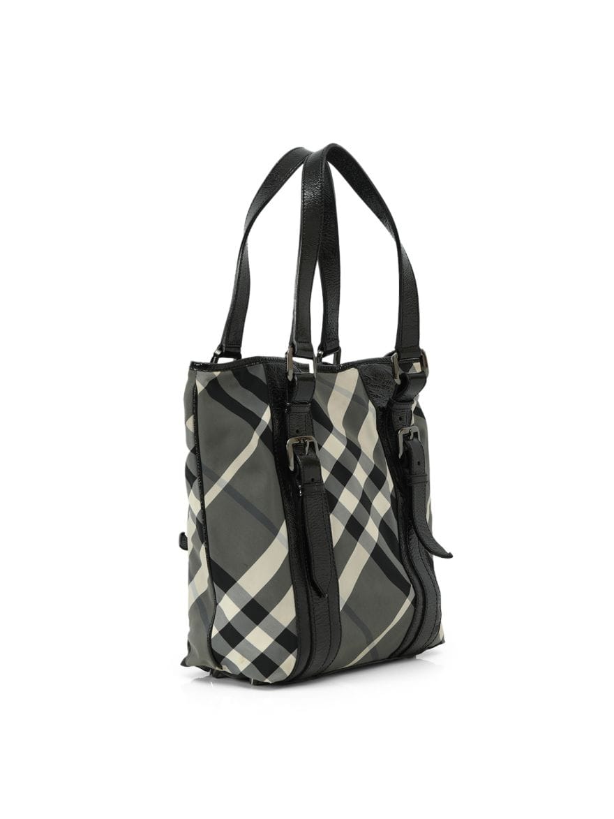 Burberry Beat Check Lowry Tote Bag One Size