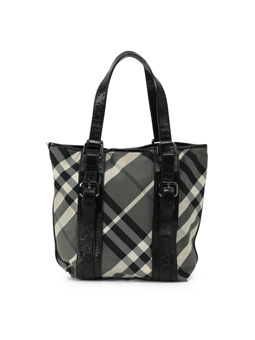 Burberry Beat Check Lowry Tote Bag One Size