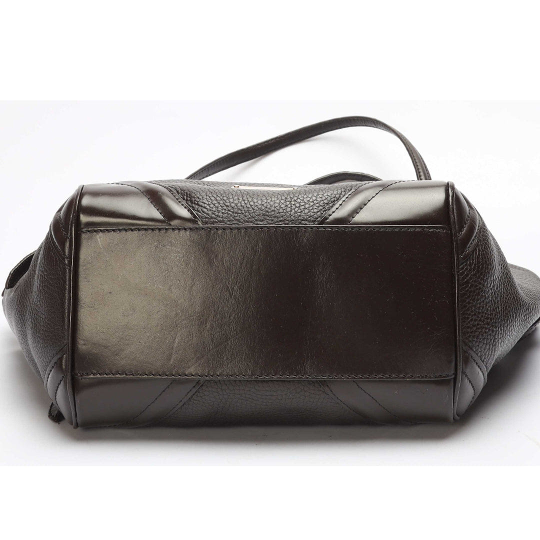 Burberry Dark Brown Canterbury Tote