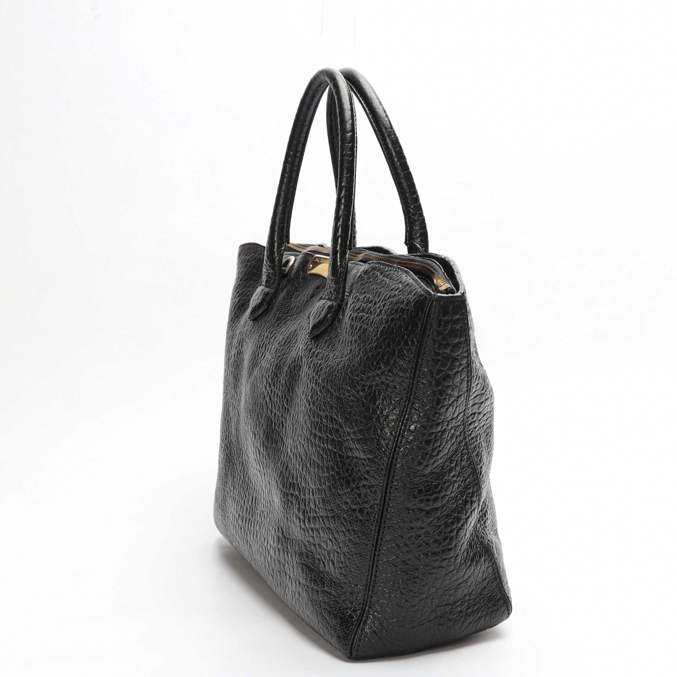 Burberry Black Dewsbury Convertible Tote