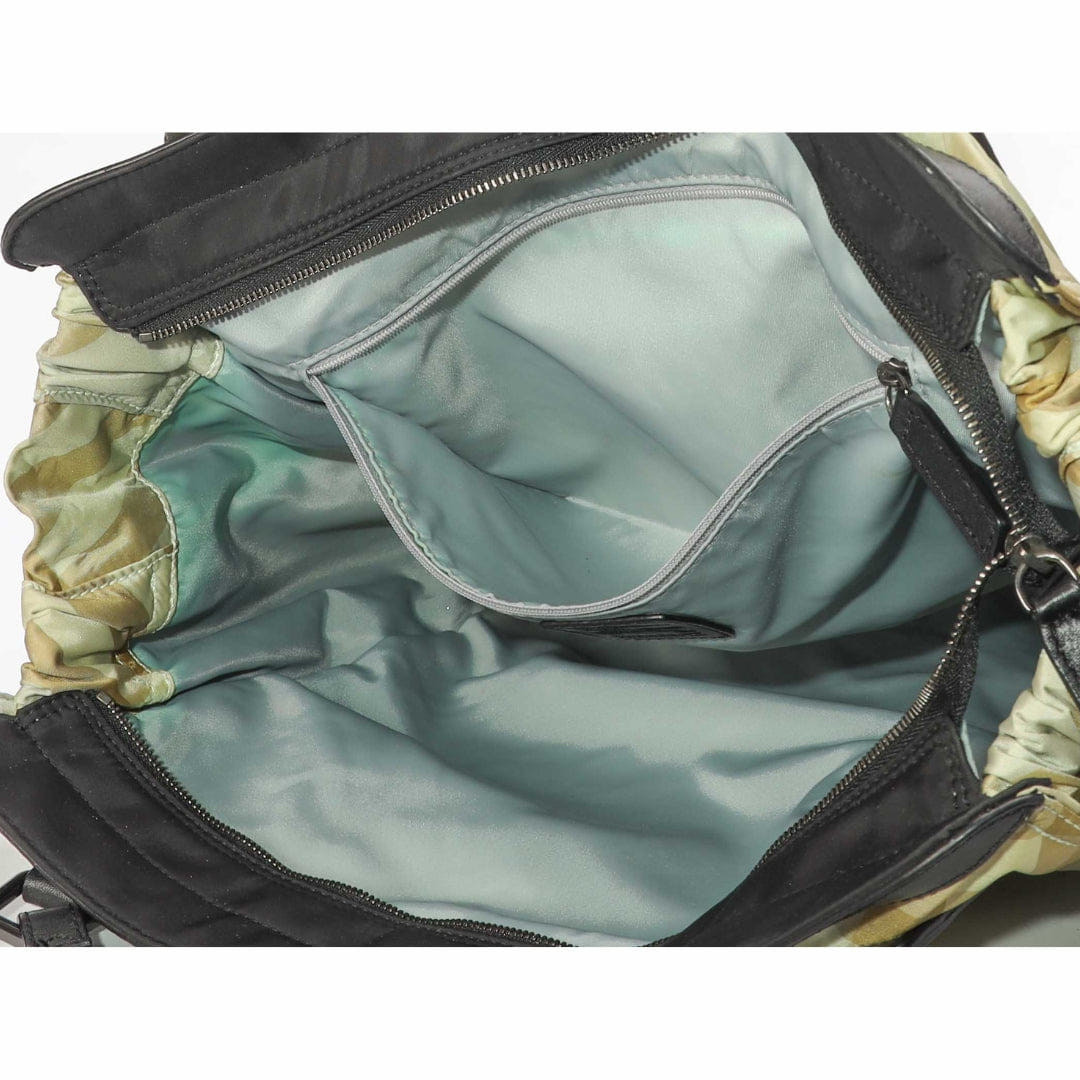 Burberry Yellow Nova Check Nylon Packable Tote