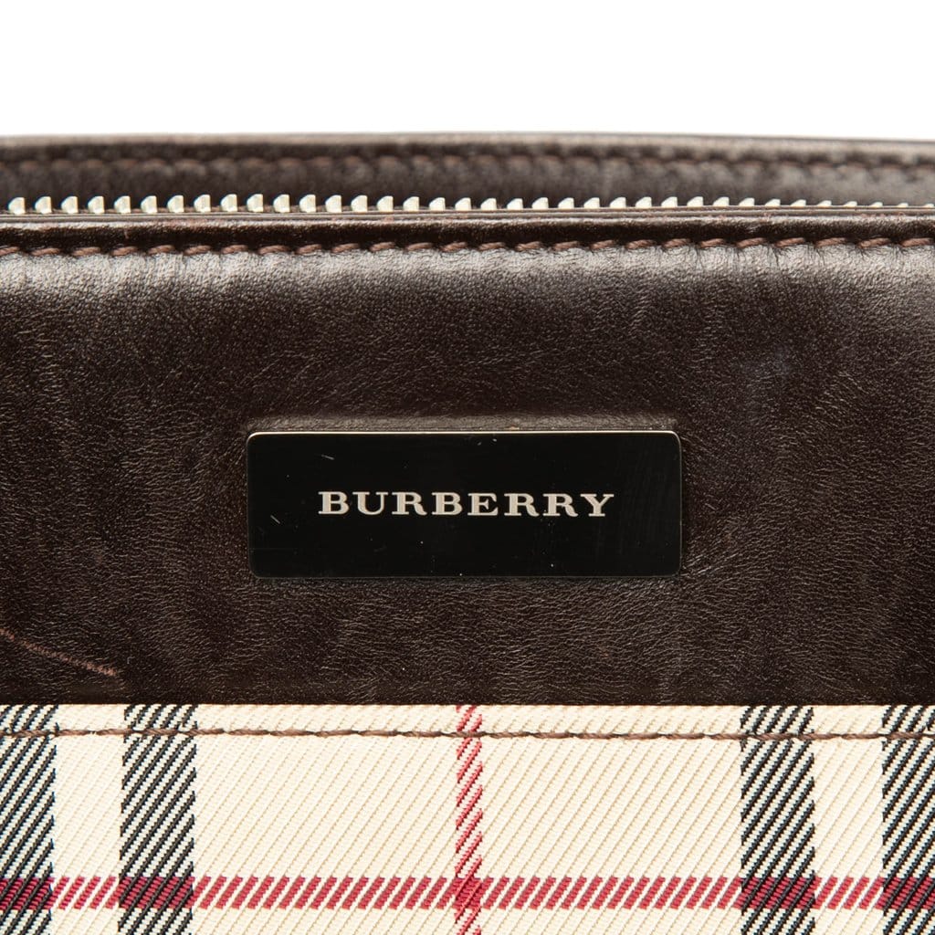 Burberry House Check Canvas Tote