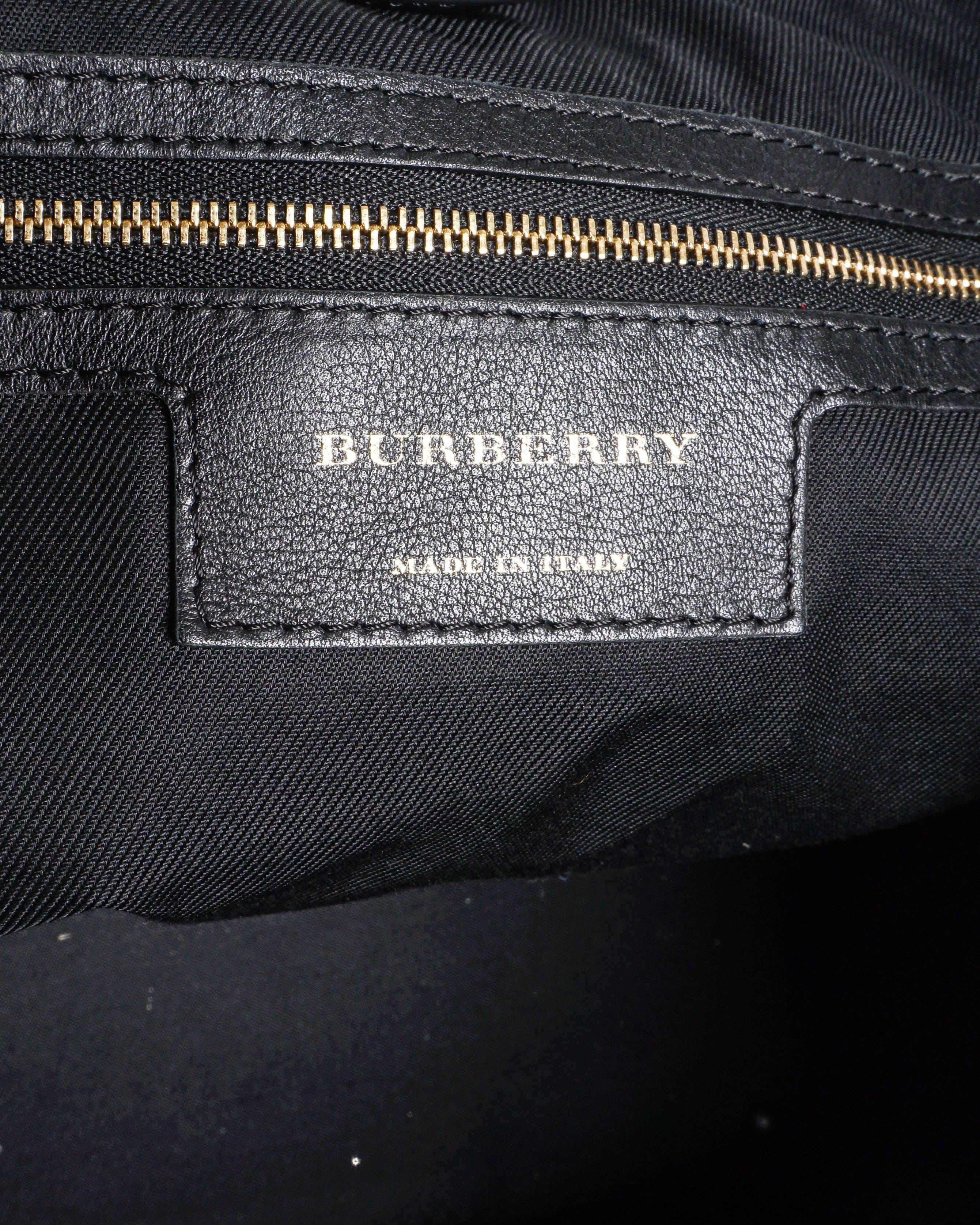 Burberry Camouflage House Check Canterbury Tote Bag