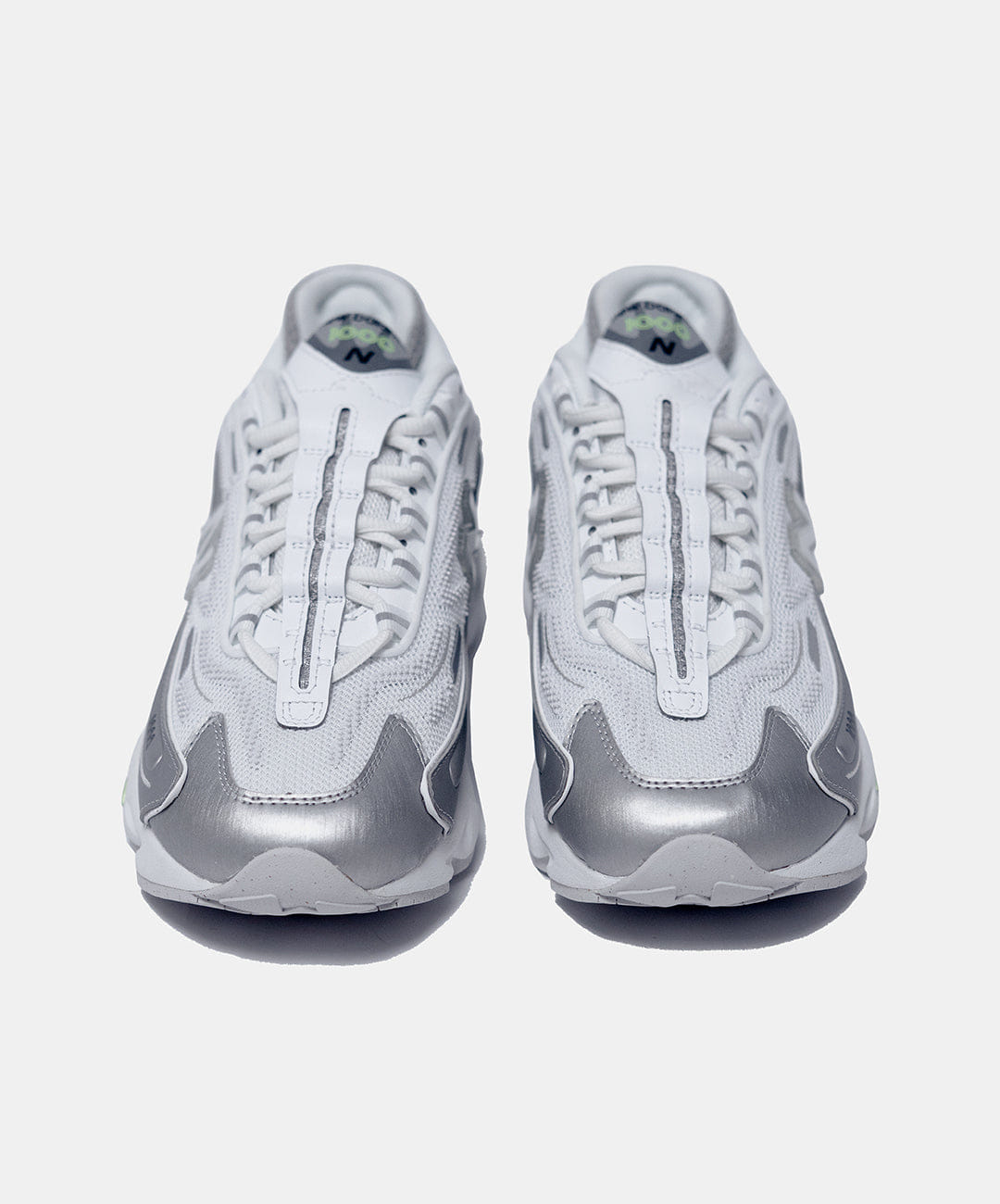 New Balance | 1000 { SILVER METALLIC/WHITE