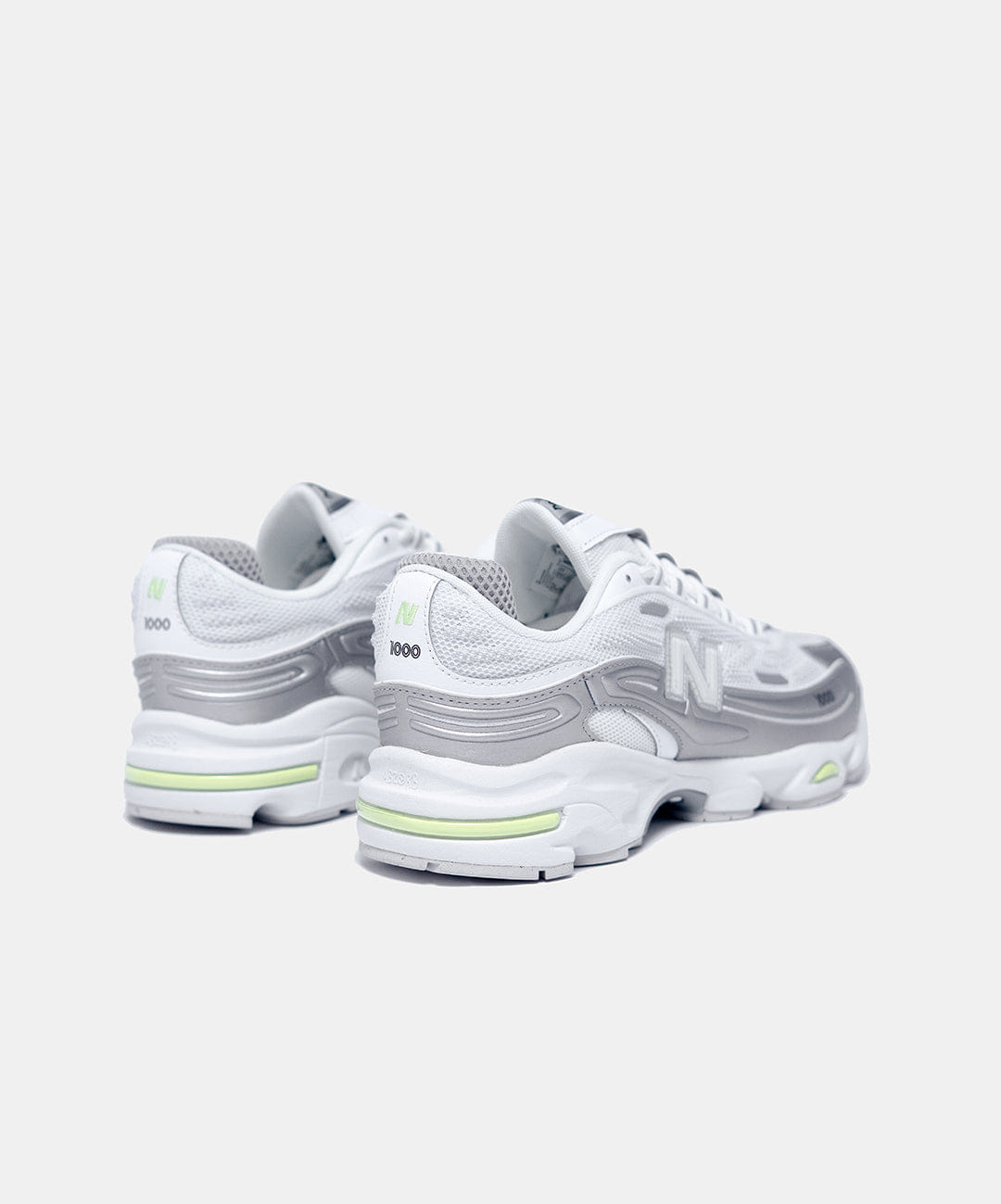 New Balance | 1000 { SILVER METALLIC/WHITE