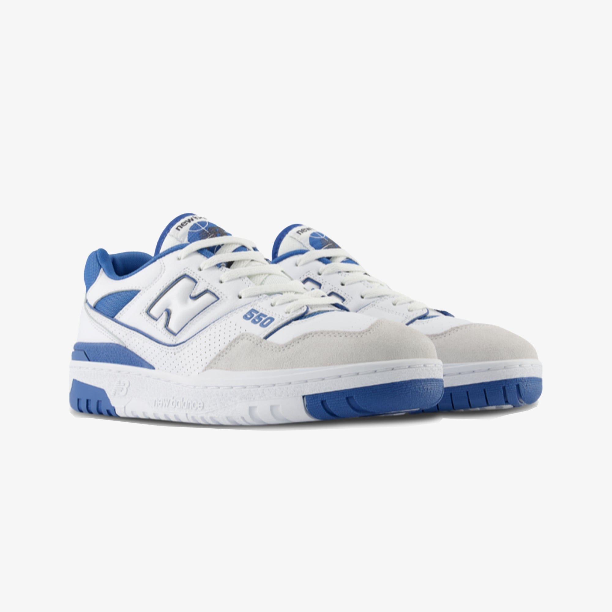 New Balance | BB550 { WHITE/BLUE