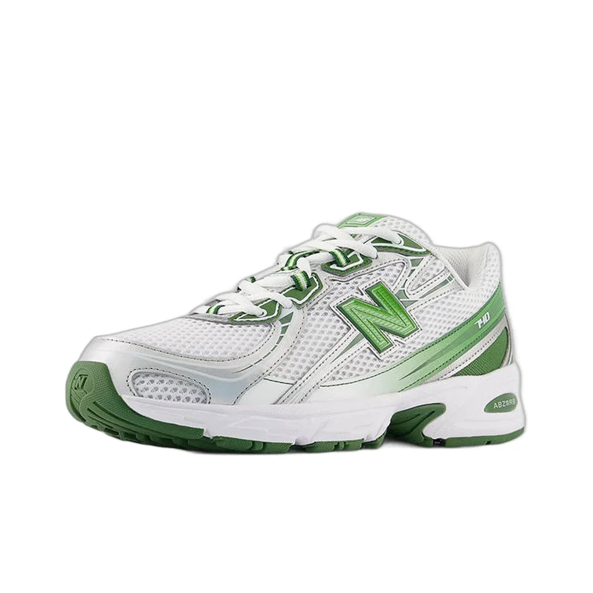 New Balance 740 V2 White Alpine Green