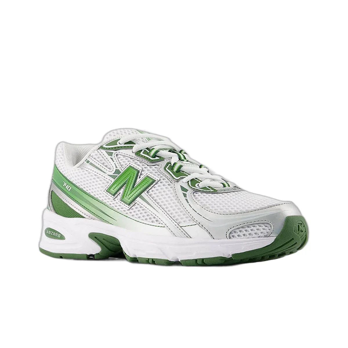 New Balance 740 V2 White Alpine Green