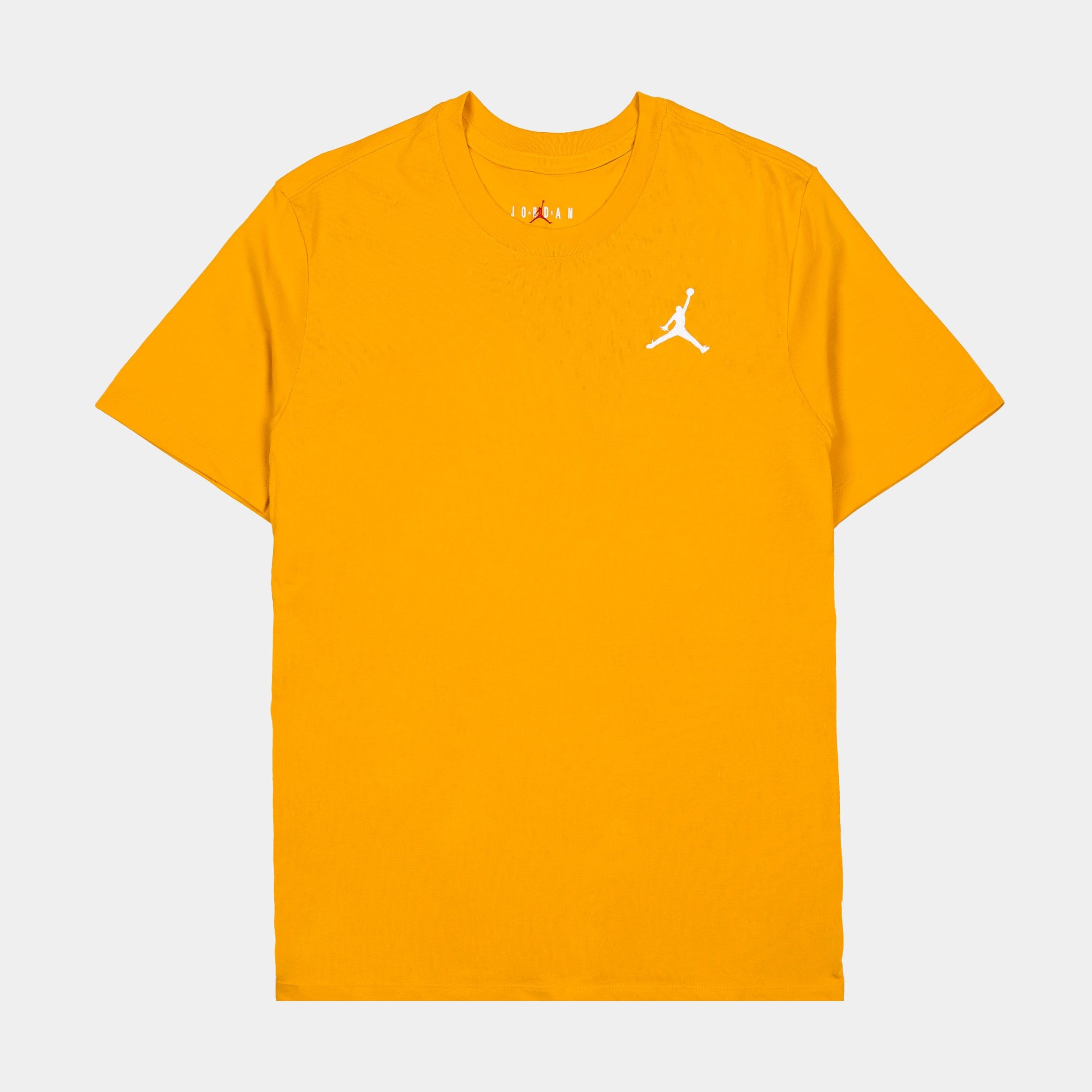 Air Jordan Jumpman EMB Mens Short Sleeve Shirt (Yellow)
