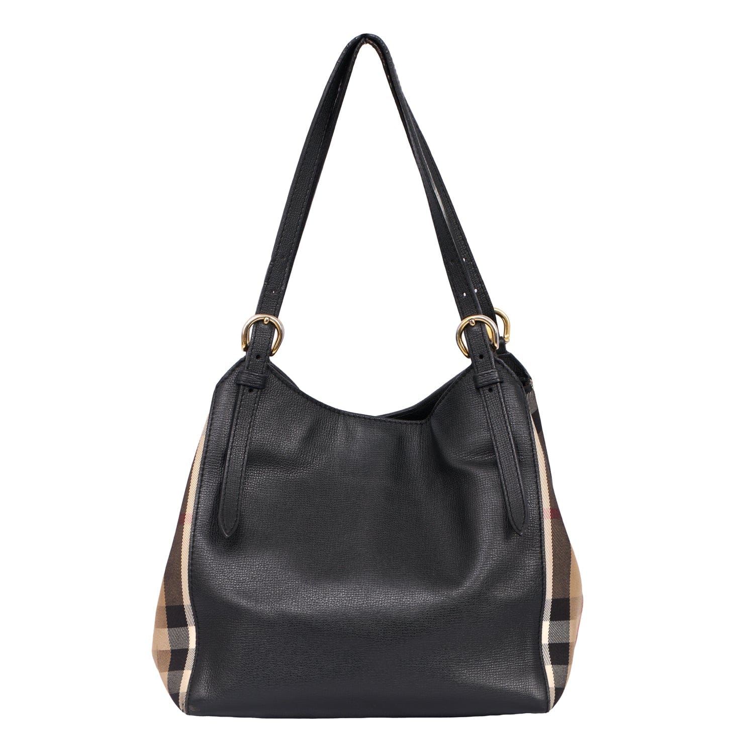 BURBERRY CANTERBURY HOUSE CHECK TOTE BAG