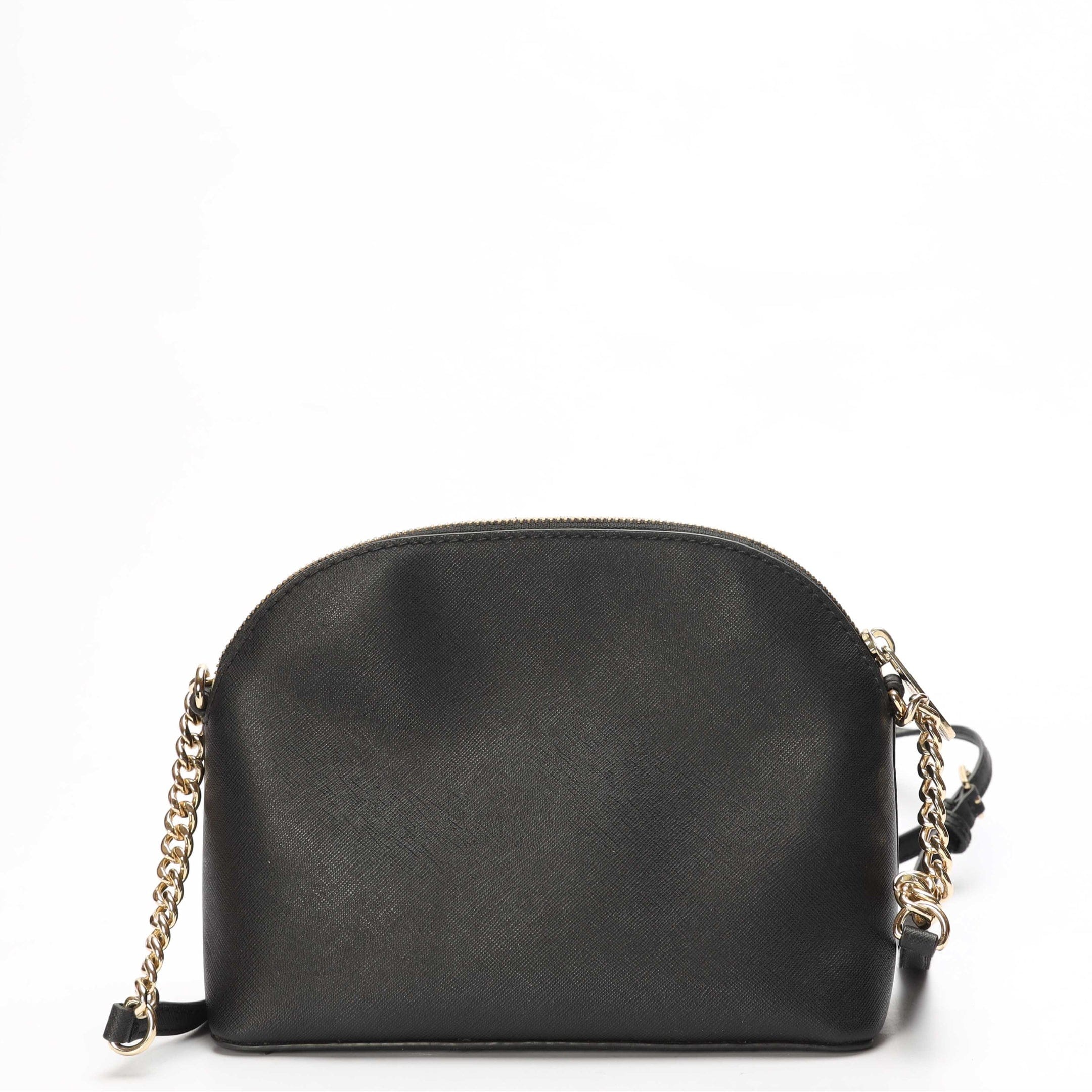Michael Kors Black Travel Dome Crossbody Bag