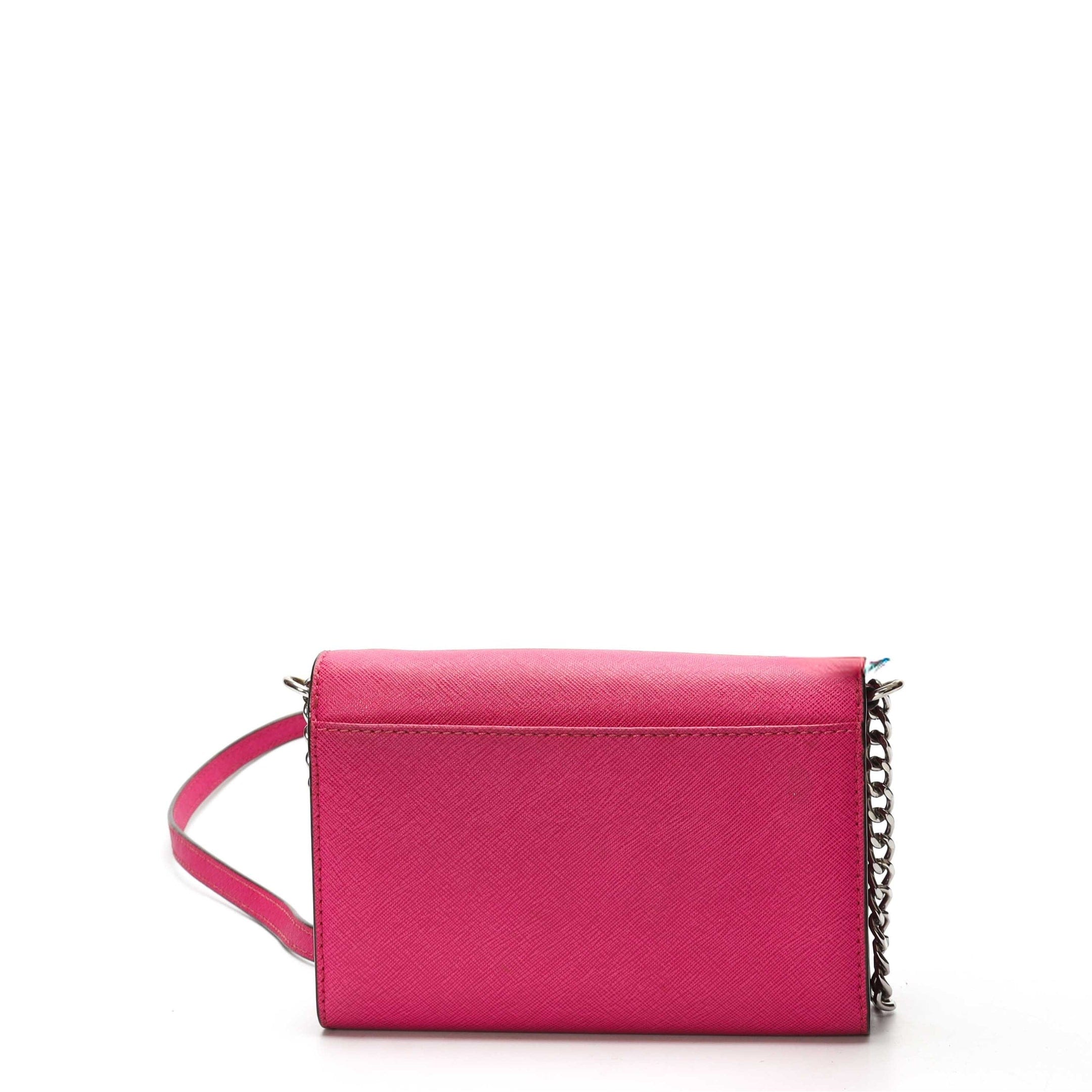 Michael Kors Pink Jet Set Chain Crossbody Bag