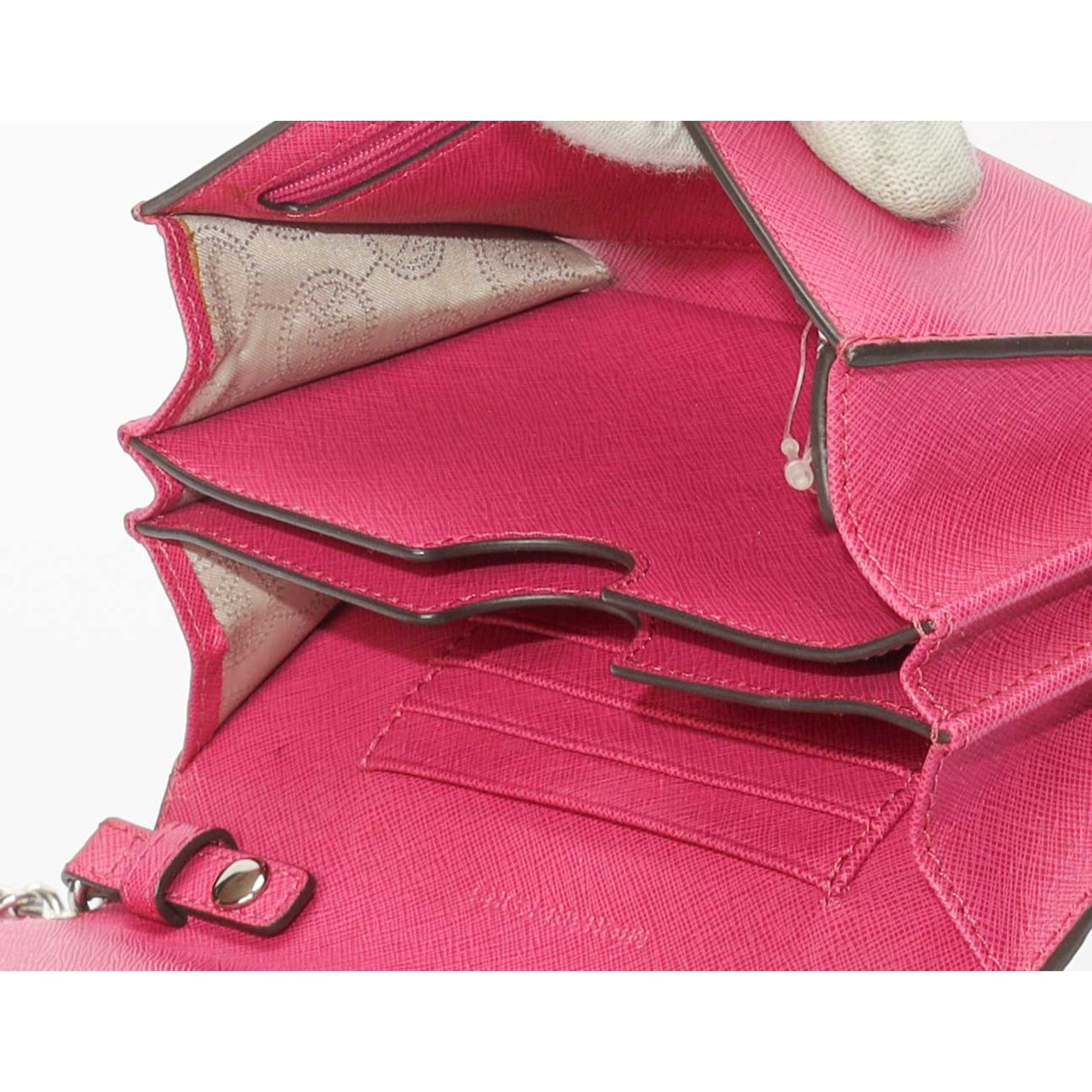 Michael Kors Pink Jet Set Chain Crossbody Bag