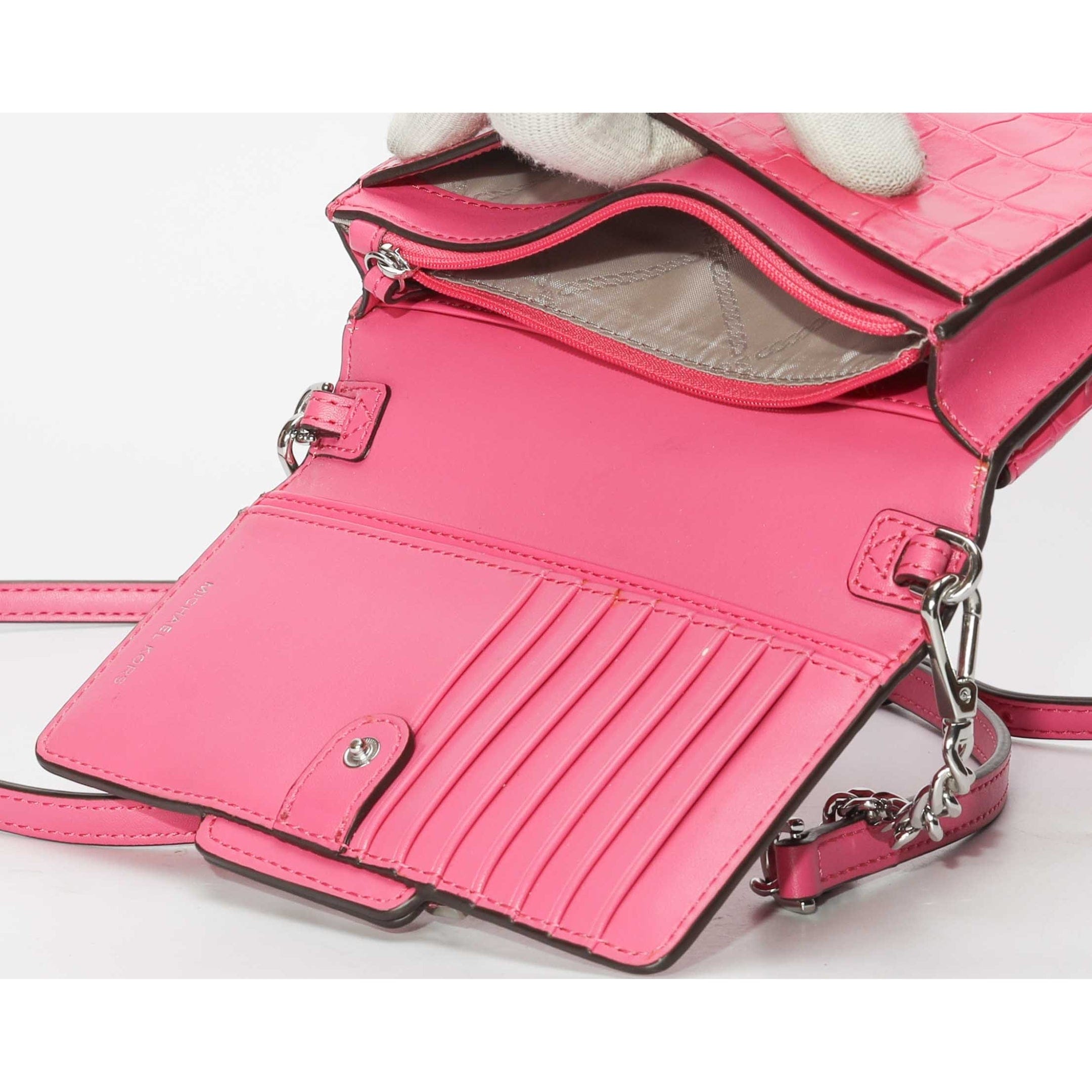 Michael Kors Pink Heather Crossbody Bag