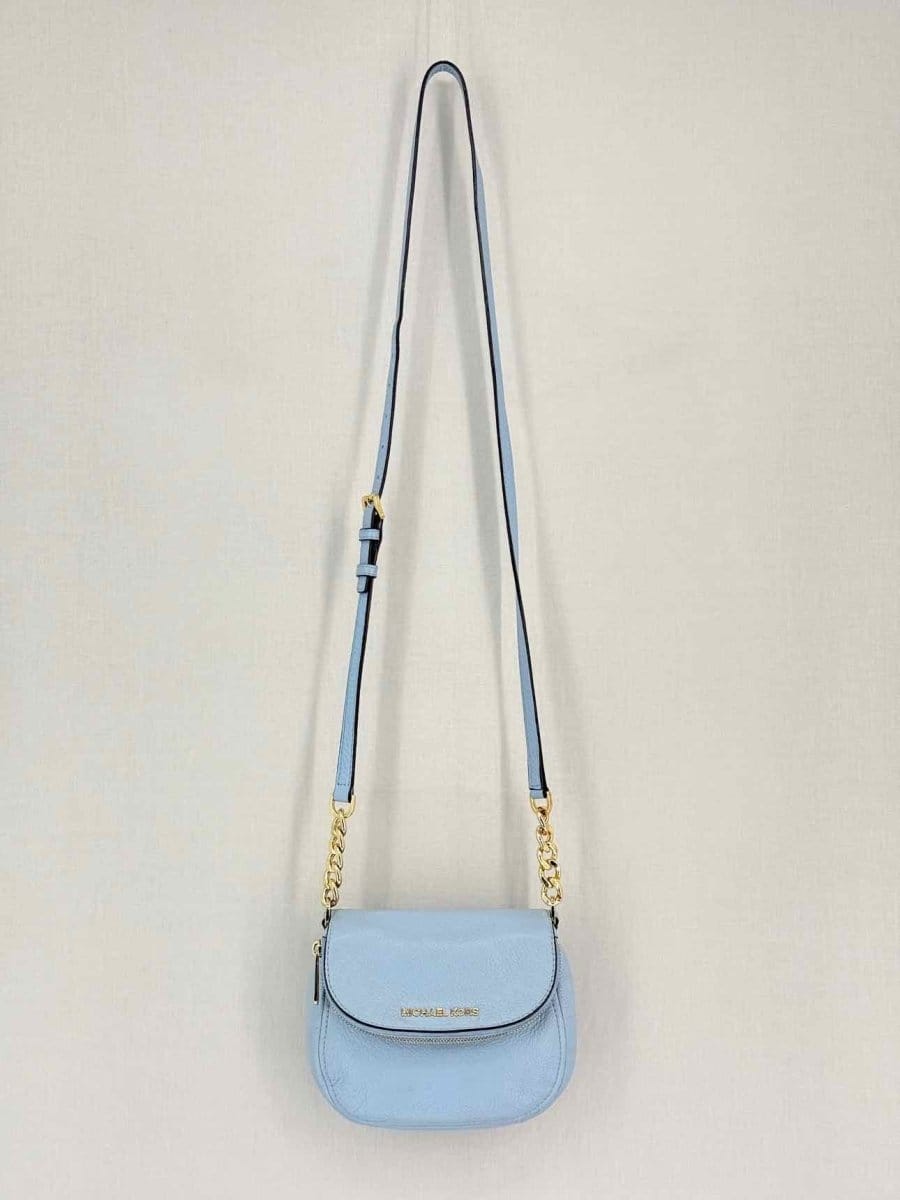Michael Kors Bedford Pale Blue Crossbody
