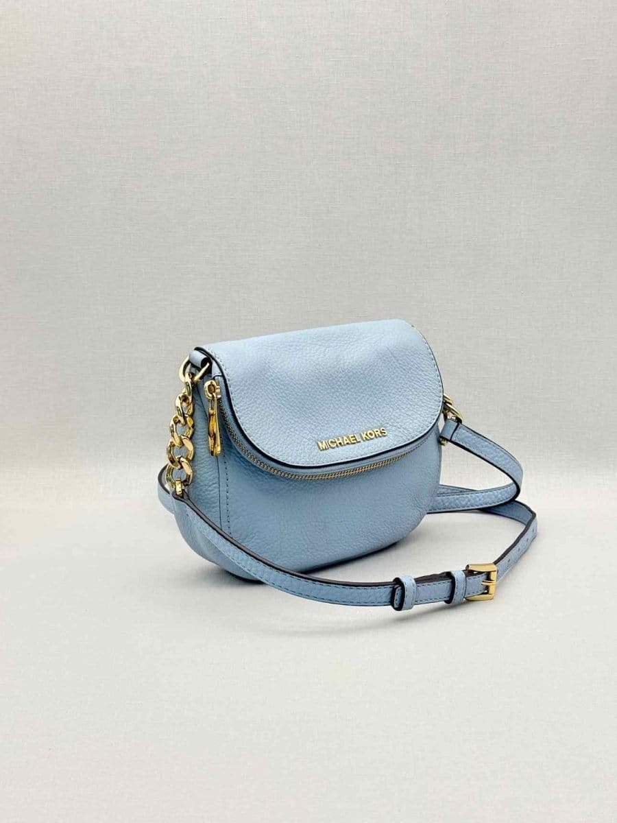 Michael Kors Bedford Pale Blue Crossbody