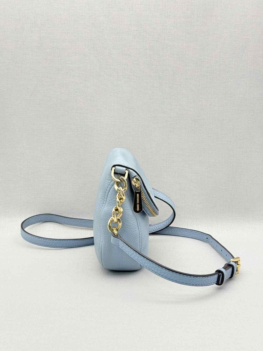 Michael Kors Bedford Pale Blue Crossbody