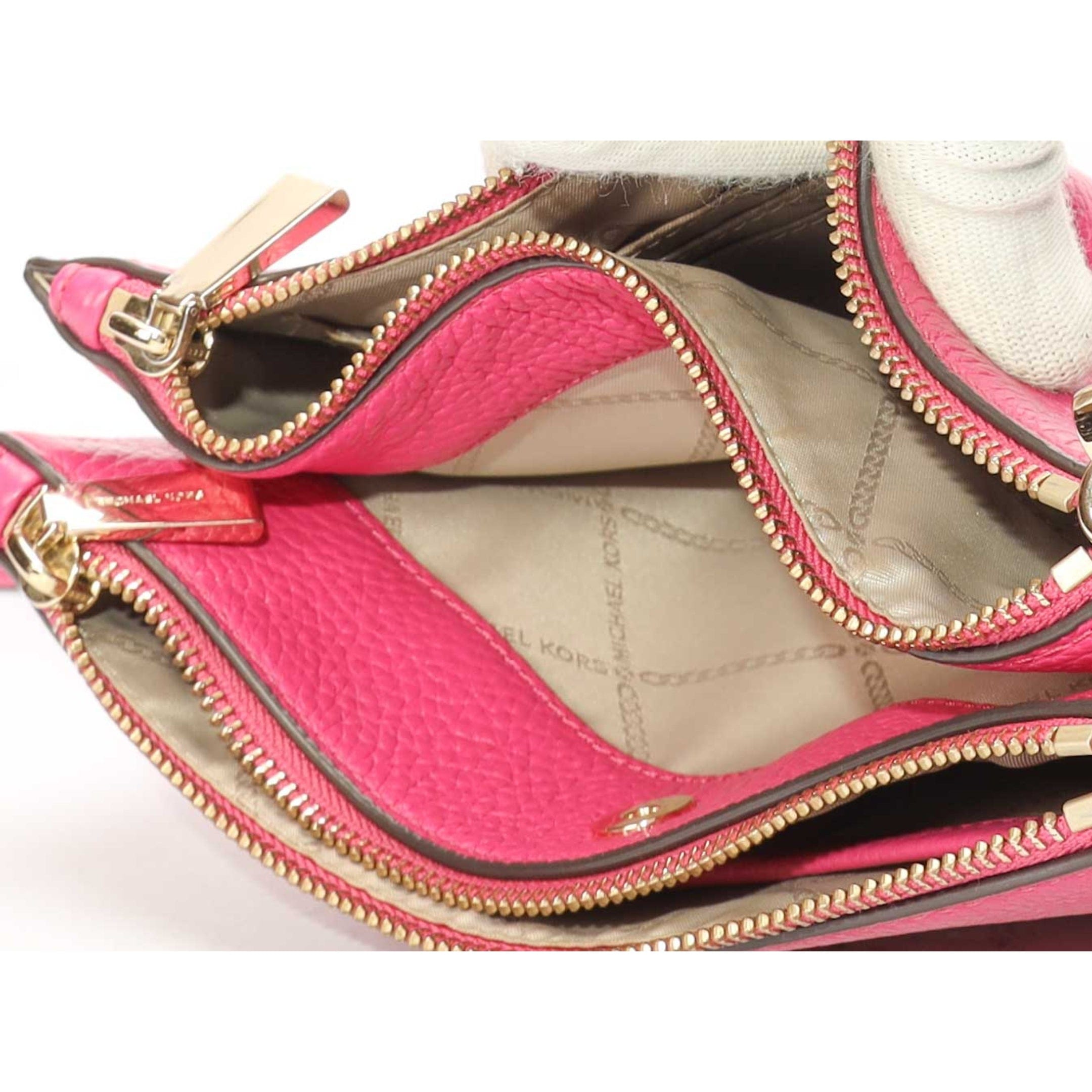 Michael Kors Double Pouch Crossbody Bag
