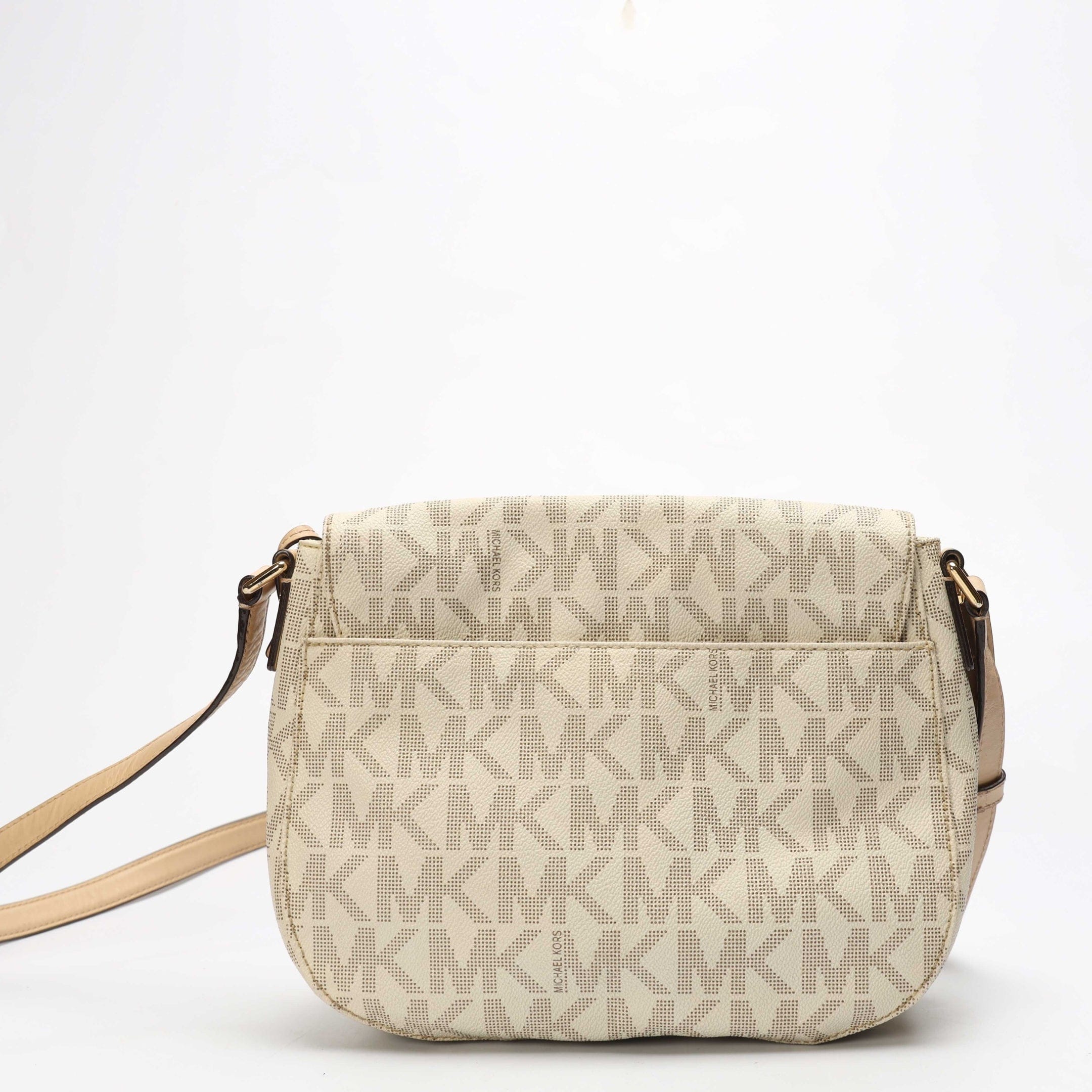 Michael Kors Vanilla Logo Crossbody Bag