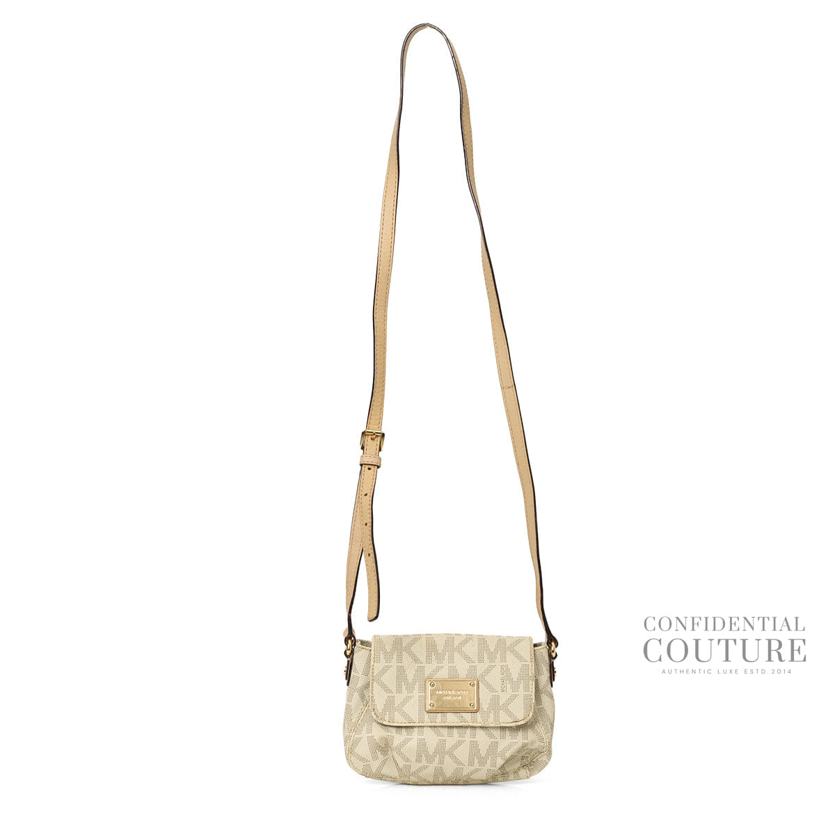 Michael Kors Lydia Small Signature Logo Crossbody Bag