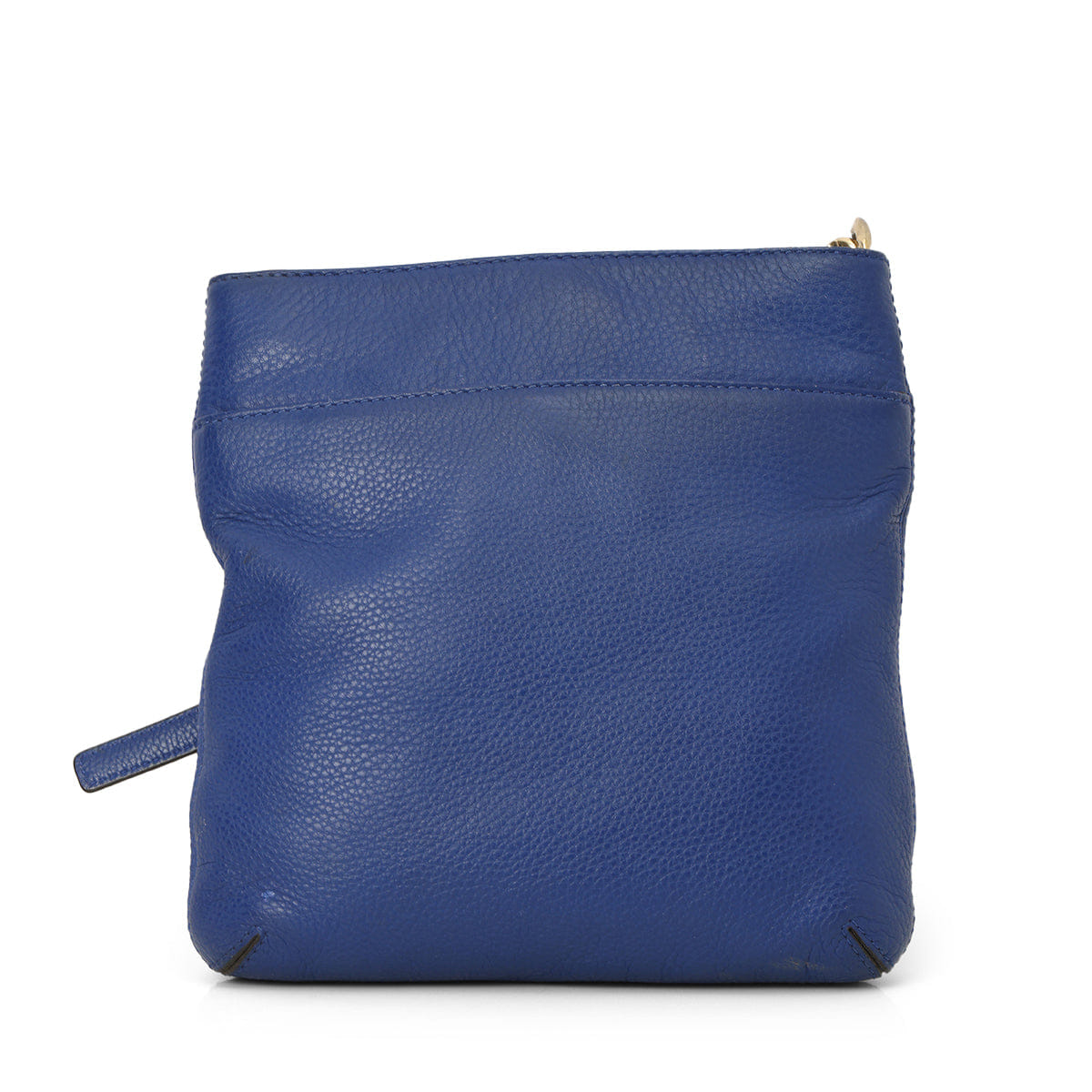 Michael Kors Hamilton Blue Pebble Leather Crossbody Mini