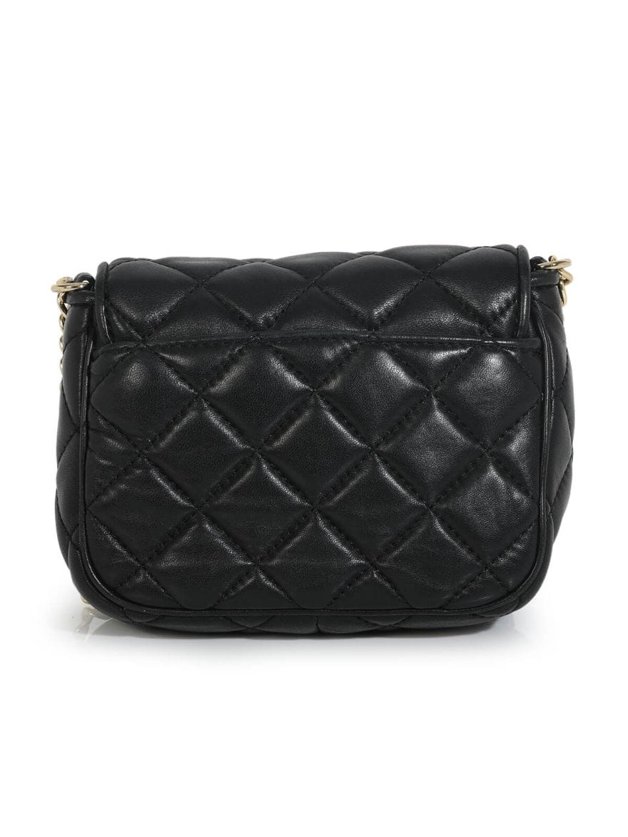 Michael Kors Fulton Quilted Black Crossbody Bag