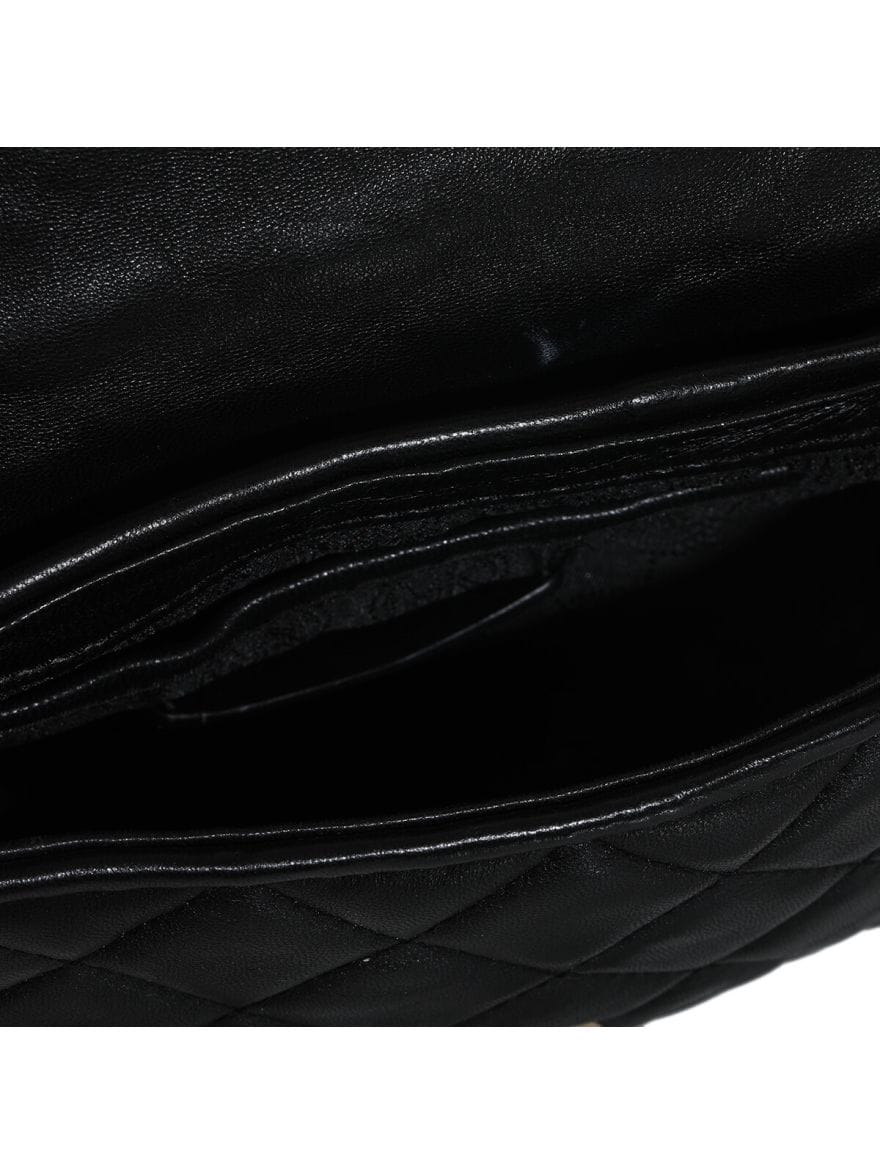 Michael Kors Fulton Quilted Black Crossbody Bag