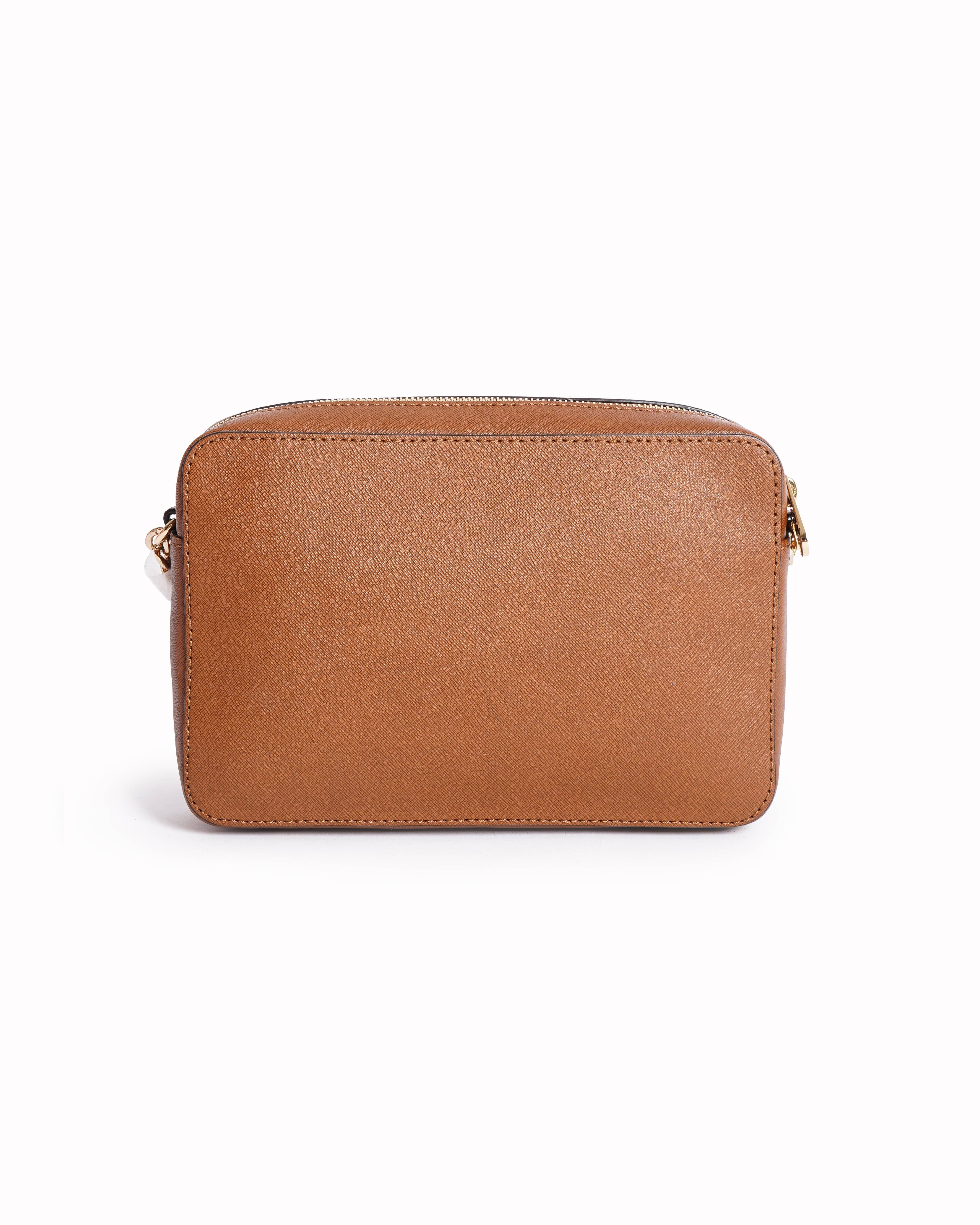 Michael Kors Jet Set Crossbody Bag In Brown