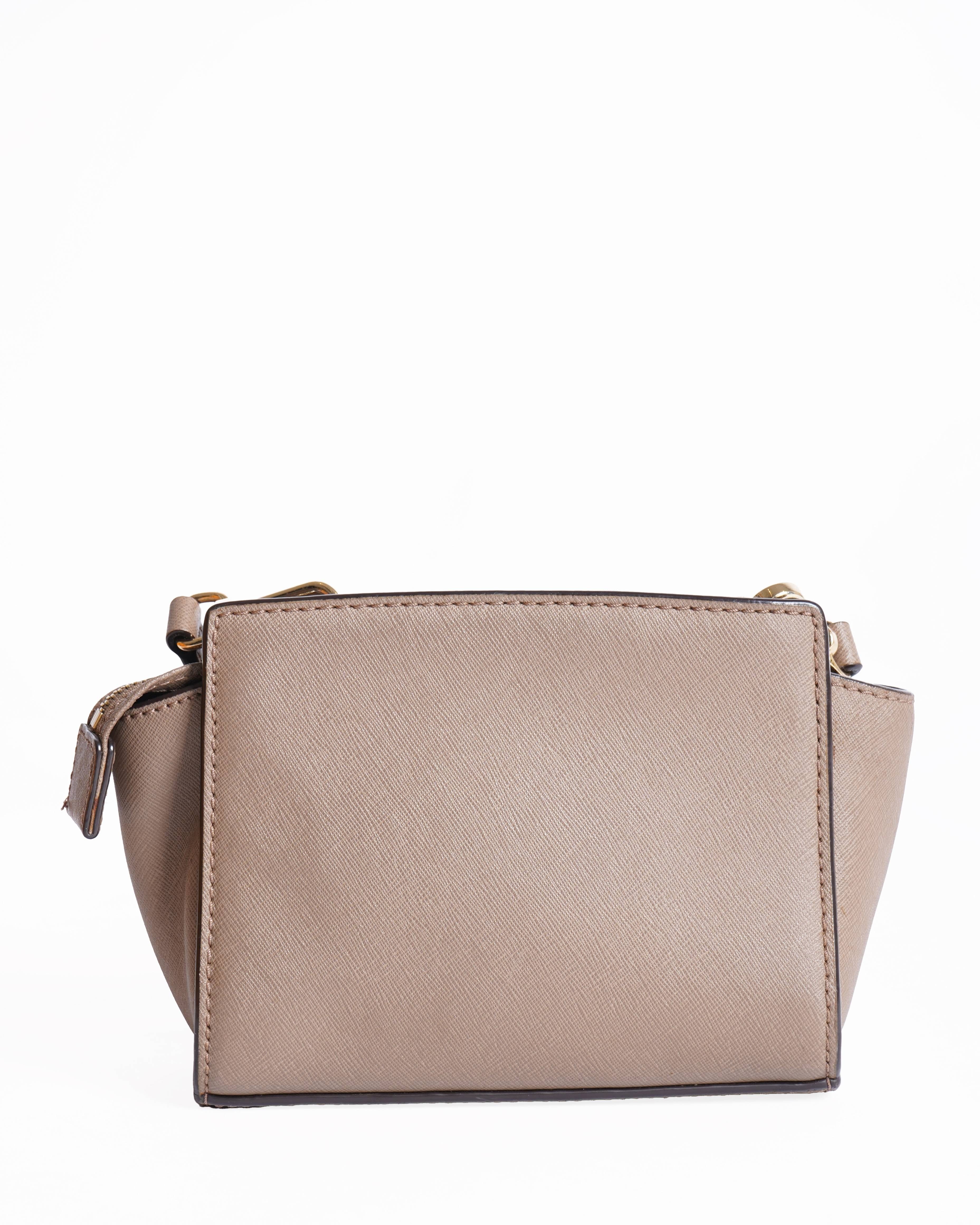 Michael kors Leather Mini Selma Crossbody bag