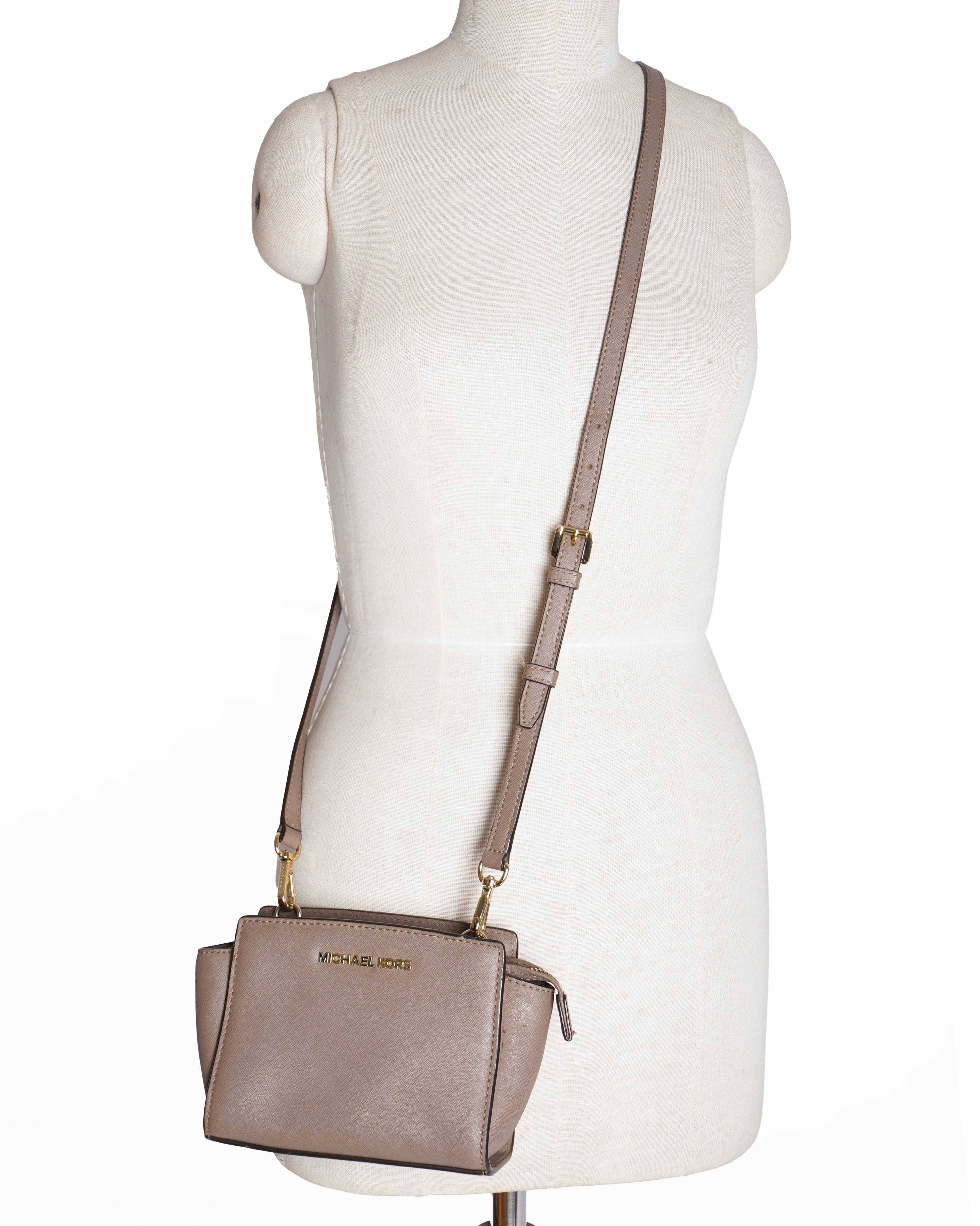 Michael kors Leather Mini Selma Crossbody bag
