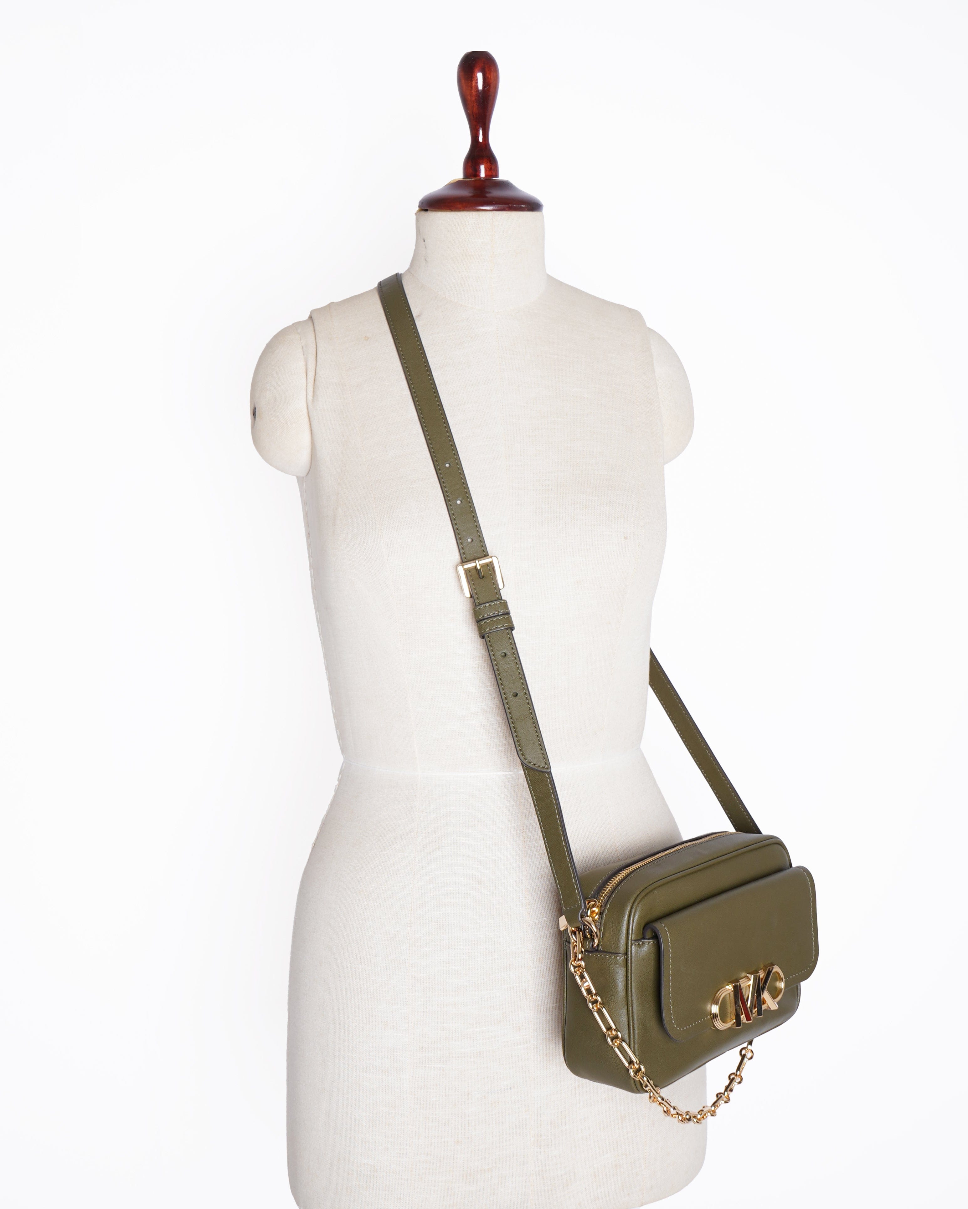 Michael Kors New Michael kors parker medium leather crossbody bag