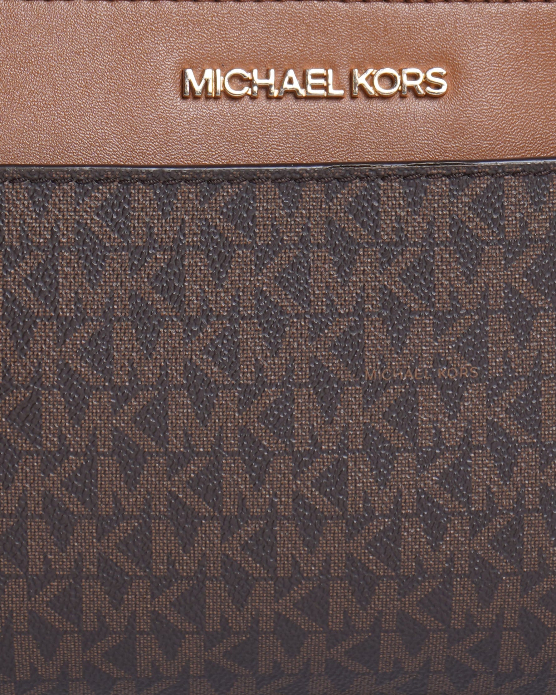 Michael kors jet set signature logo crossbody bag
