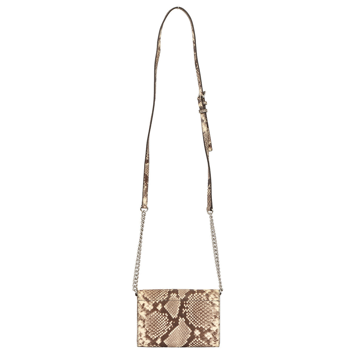 MICHAEL KORS PYTHON EMBOSSED VANA CROSSBODY BAG