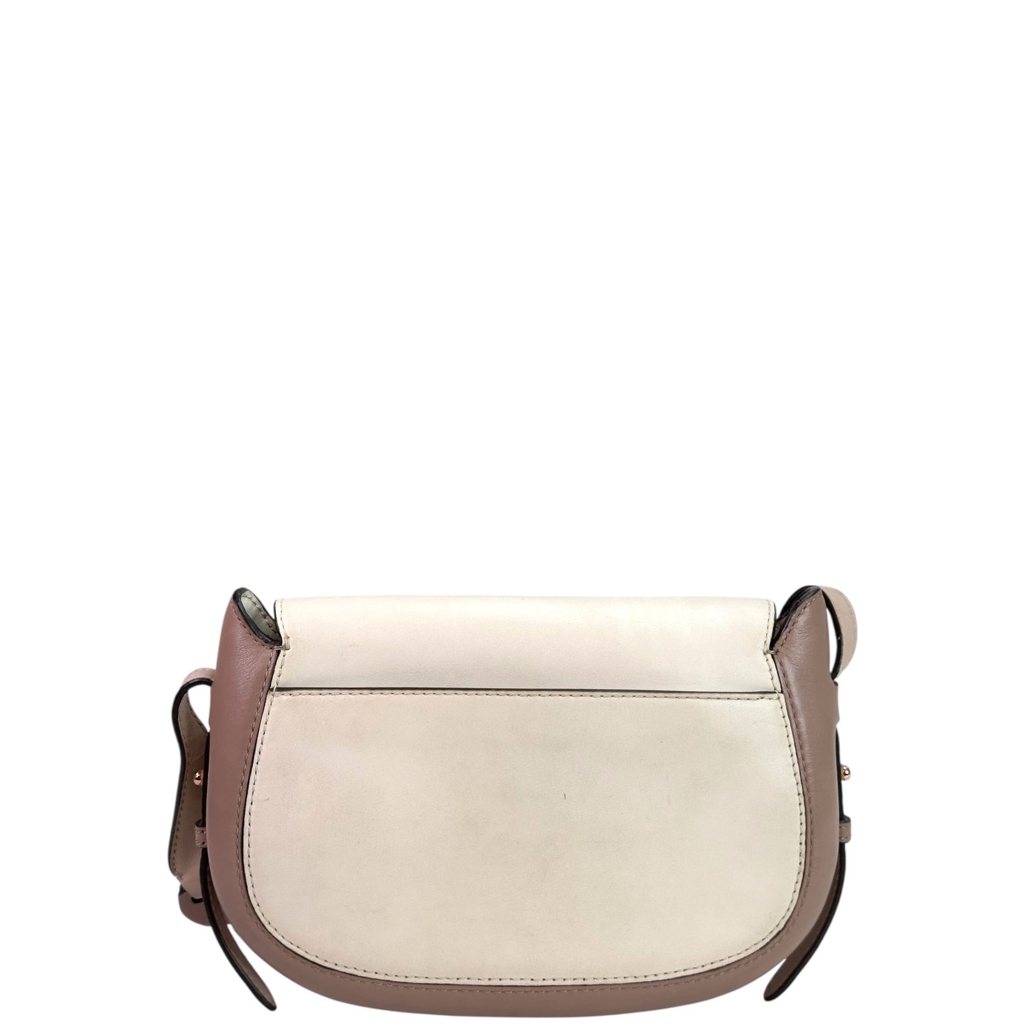 Michael Kors Jolene Saddle Crossbody bag Small Tri - Color Leather