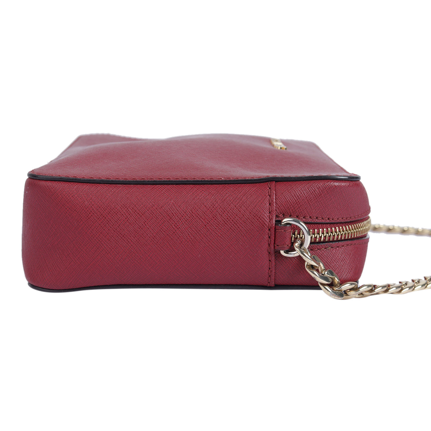Michael Kors Jet Set East West Saffiano Chain Crossbody Bag