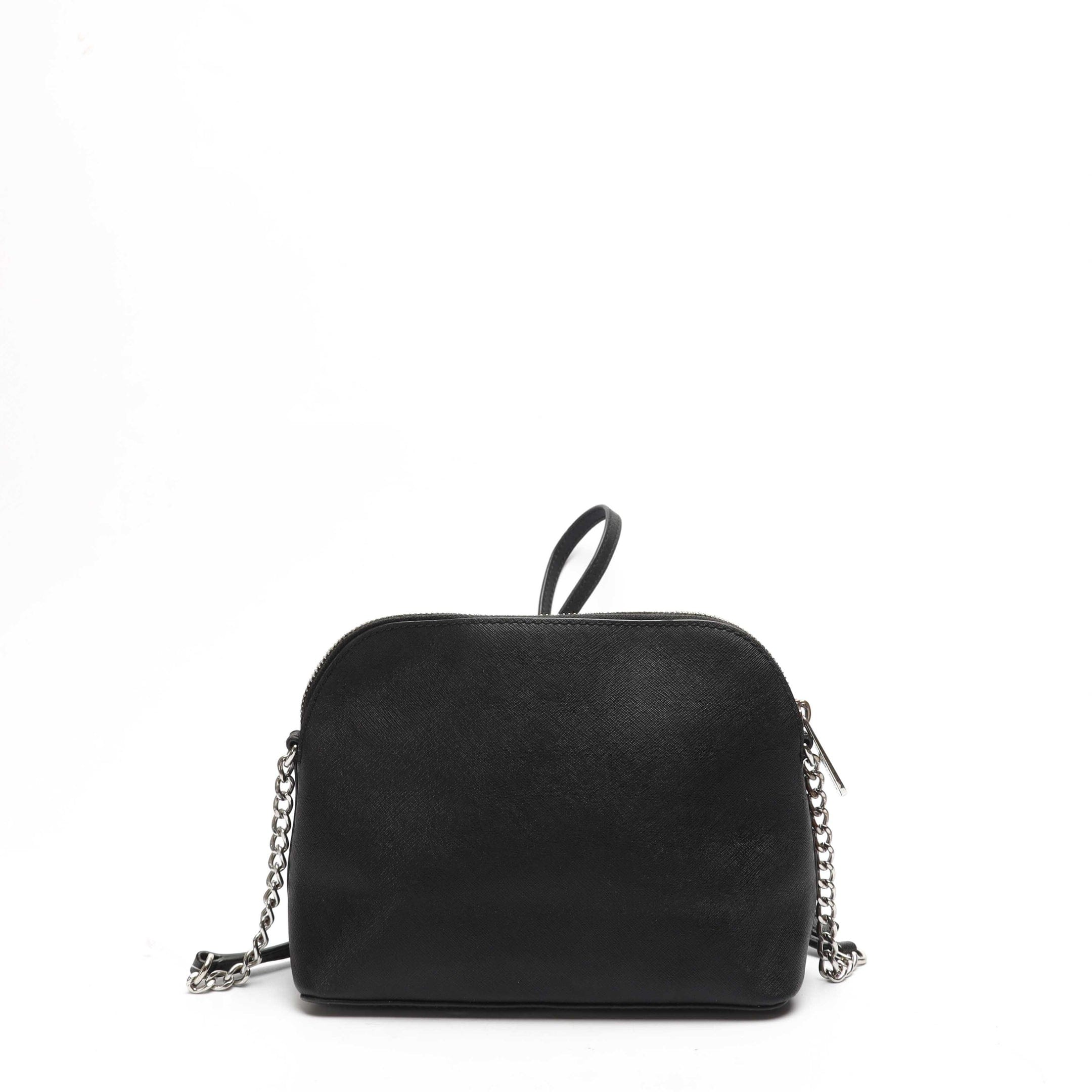Michael Kors Black Jet Set Dome Crossbody Bag