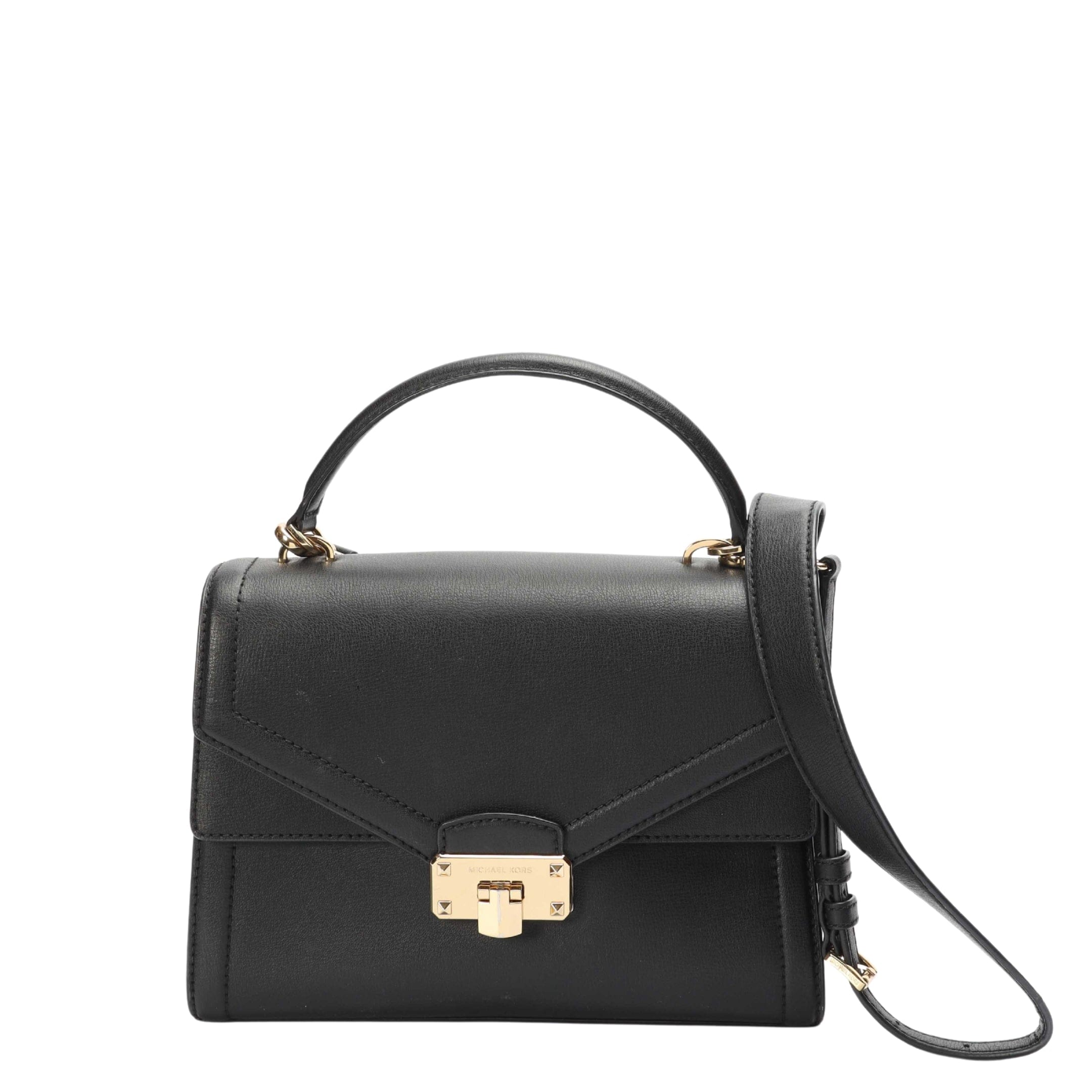 Michael Kors Black Kinsley Convertible Crossbody Bag