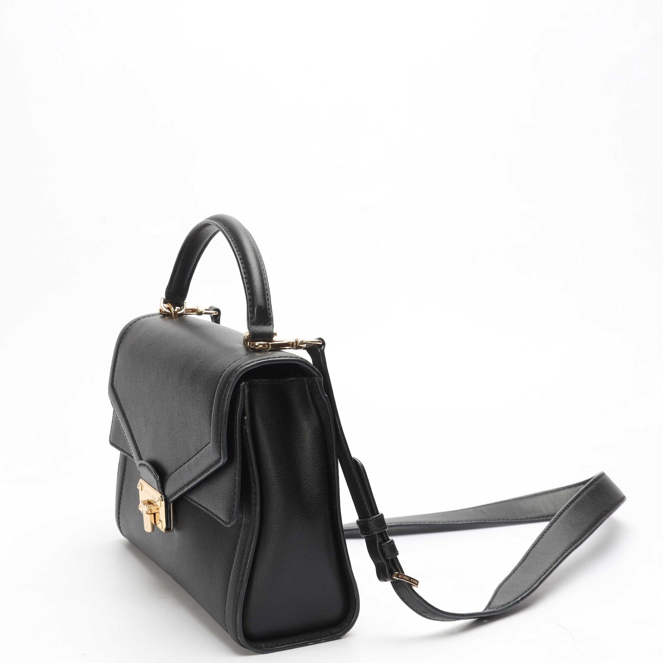 Michael Kors Black Kinsley Convertible Crossbody Bag