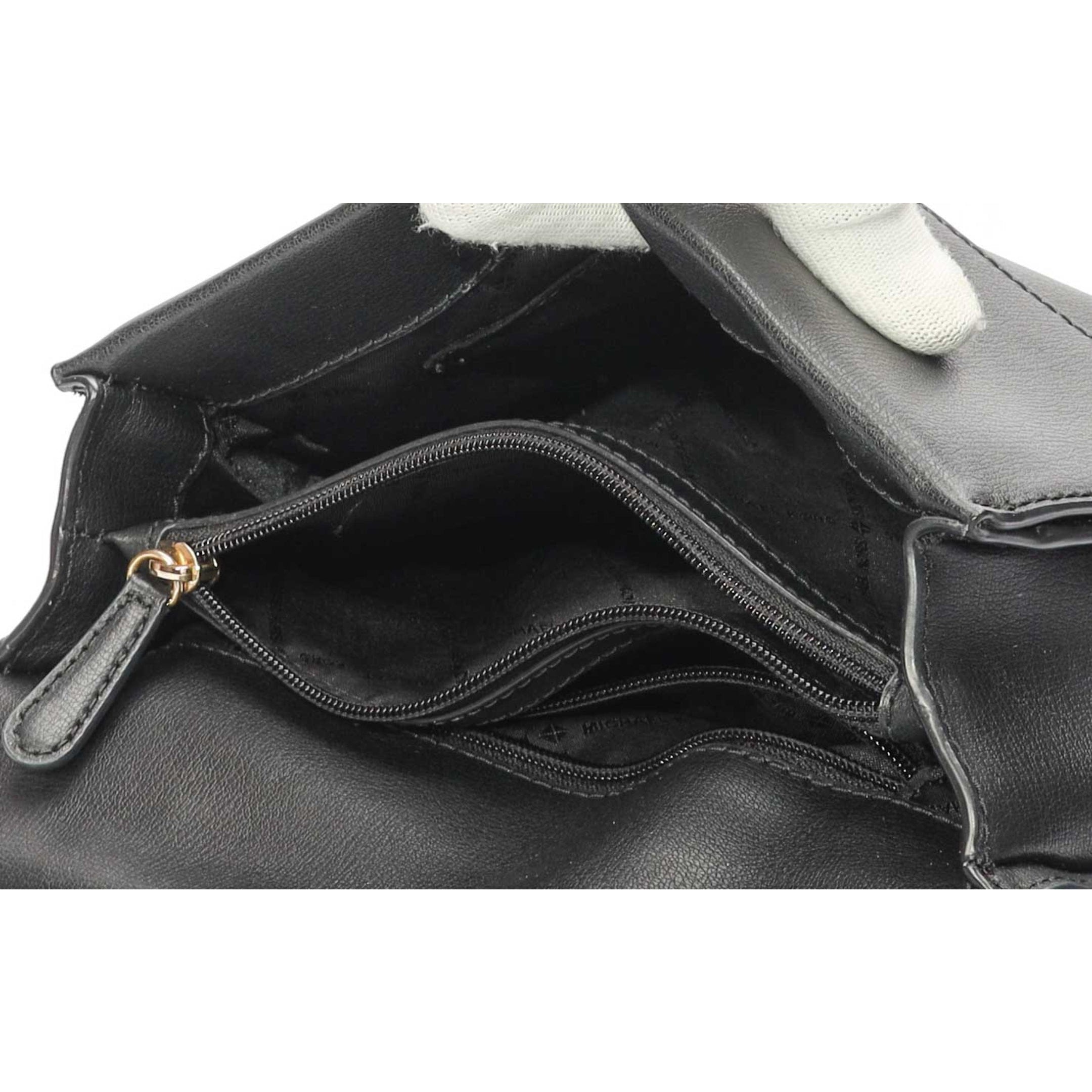 Michael Kors Black Kinsley Convertible Crossbody Bag