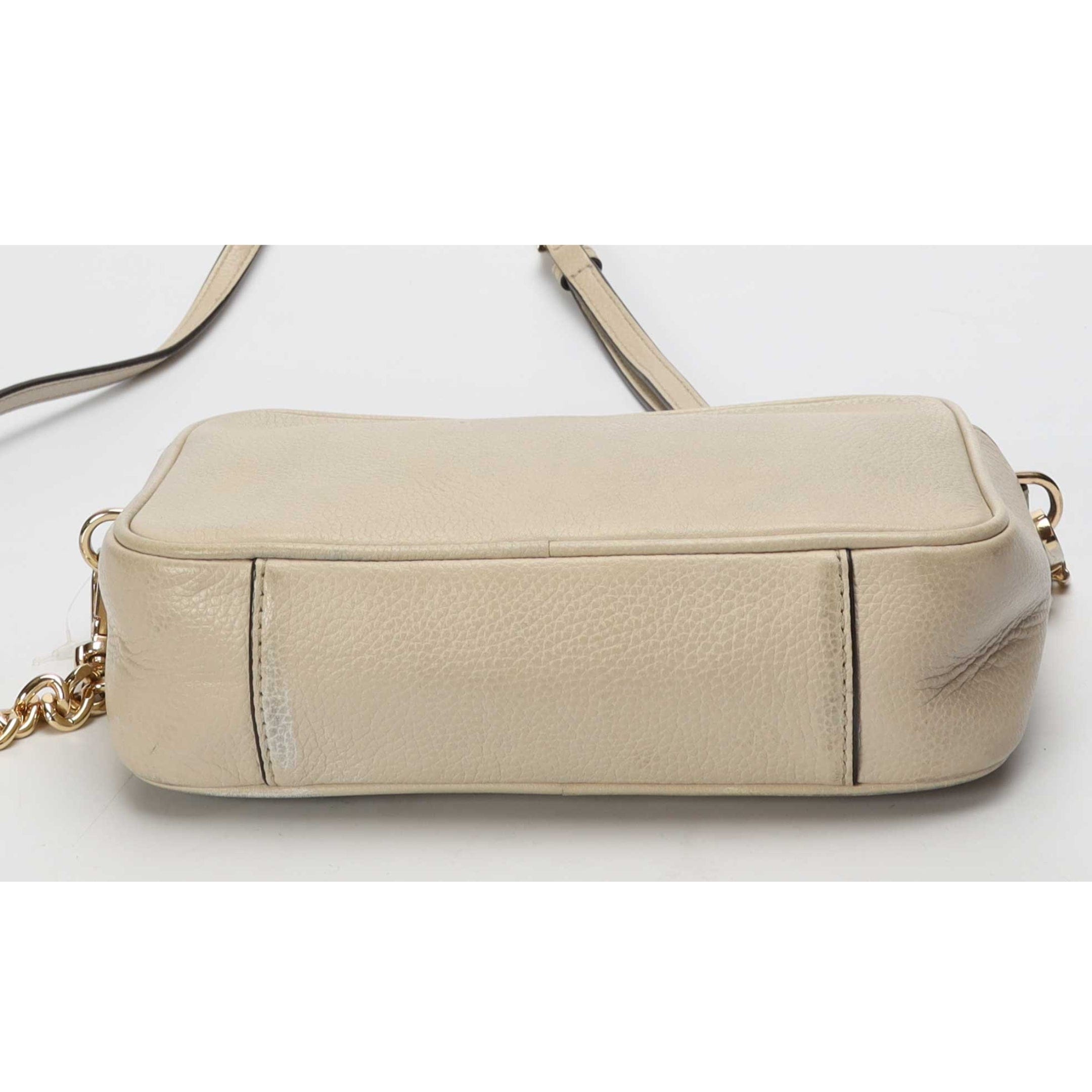 Michael Kors Jet Set Cream Crossbody Bag