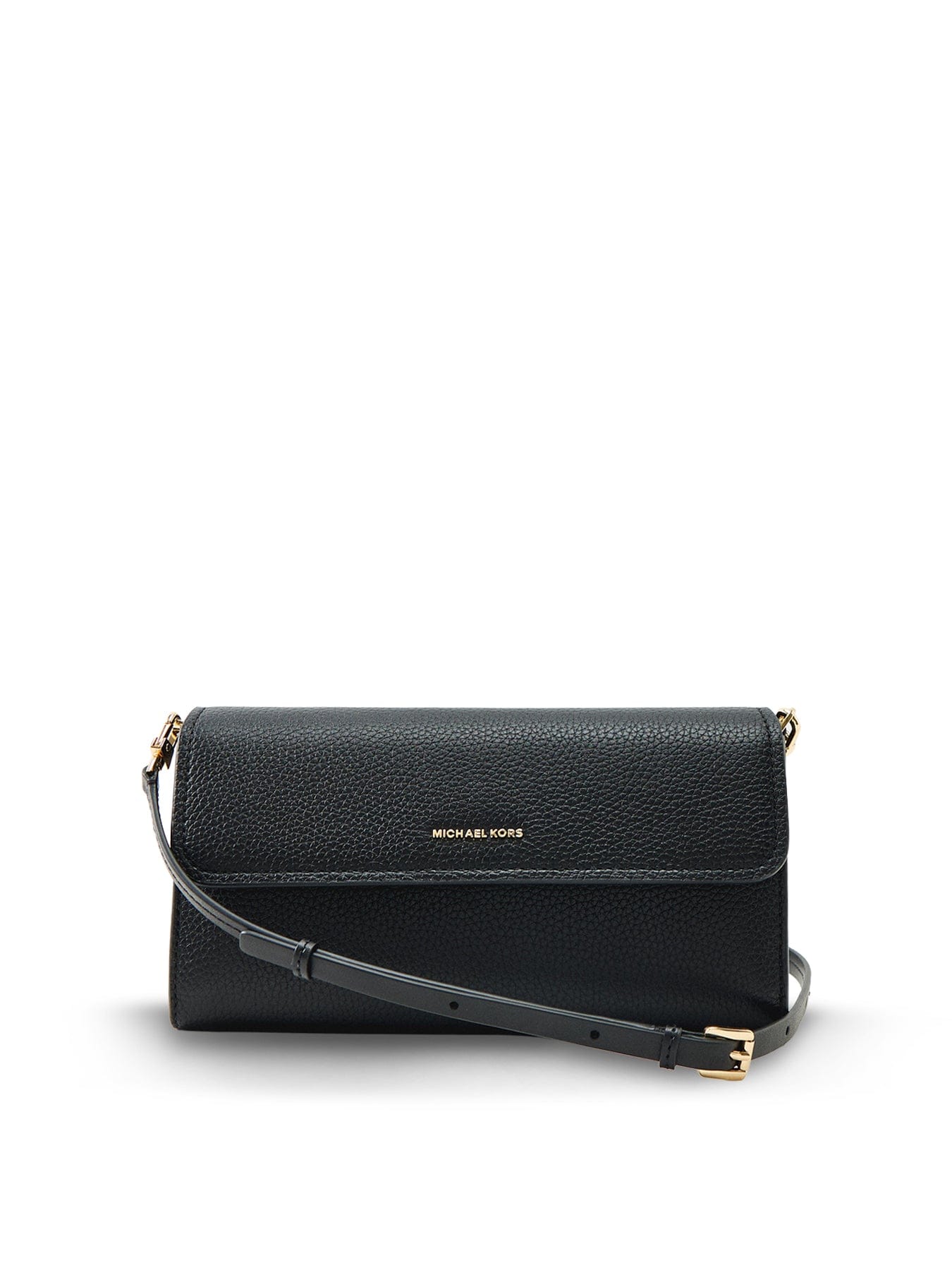 Michael Kors Jet Set Small Flap Crossbody Bag Black