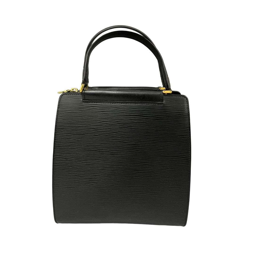 Louis Vuitton Black Epi Leather Madeleine Tote Bag