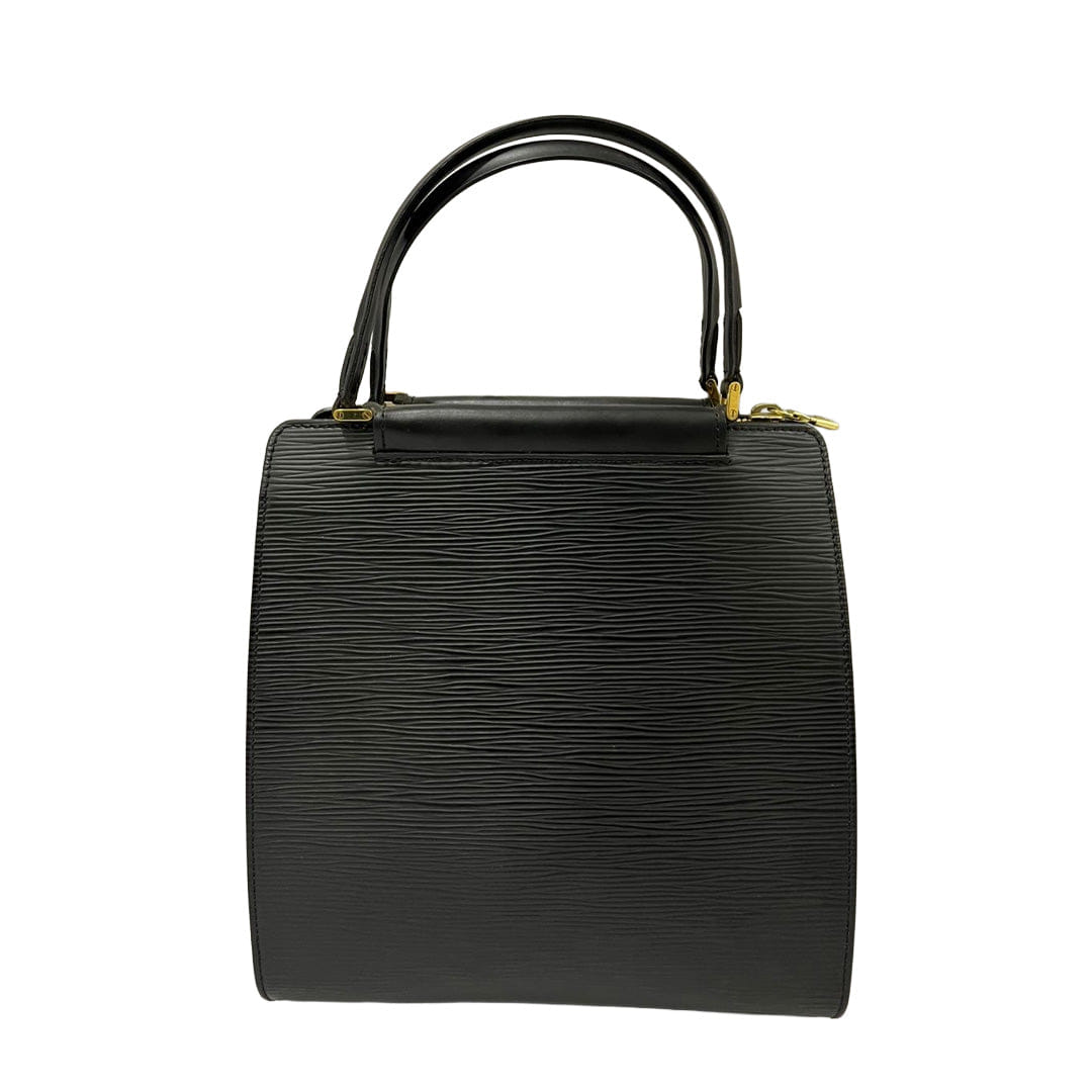 Louis Vuitton Black Epi Leather Madeleine Tote Bag
